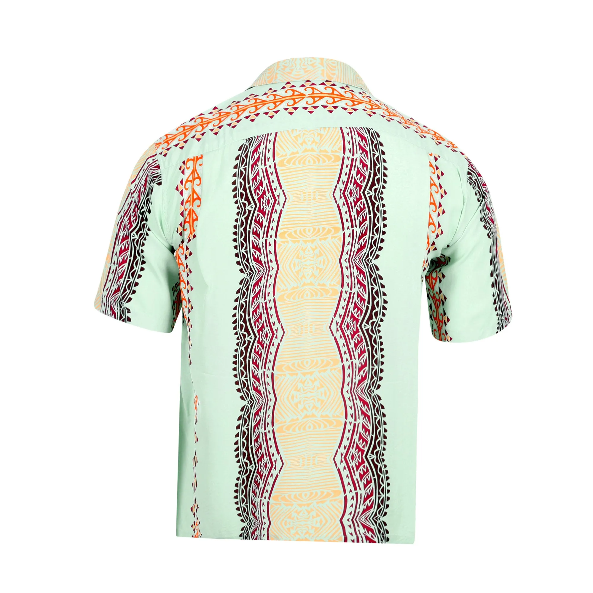 Traditional Tattoo Motif SS38046 Blue Rayon Hawaiian Shirt SURF10265 sold by Sugar Cane product image thumbnail 2