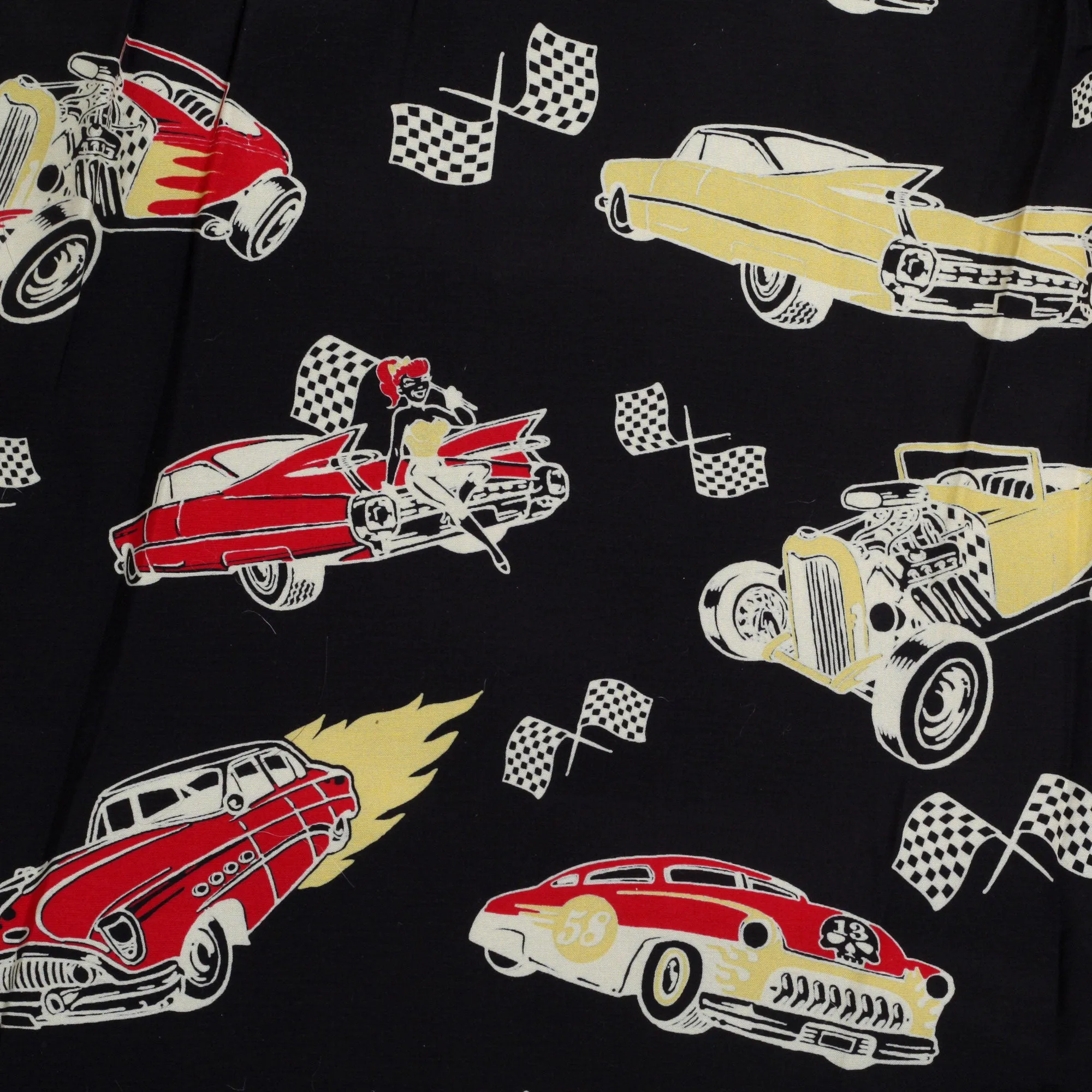 Hot Rod by Vince Ray SH37590 Star of Hollywood Black Shirt SoH9372 sold by Sugar Cane product image thumbnail 4