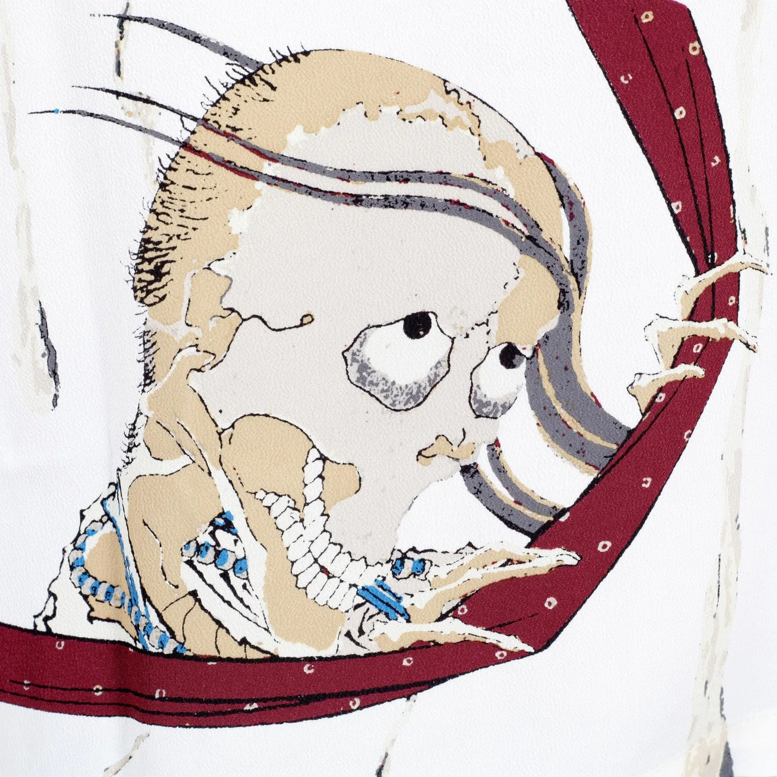 Mens One Hundred Ghost Tales Printed SS37653 Off White Shirt SURF7542 sold by Sugar Cane product image thumbnail 5