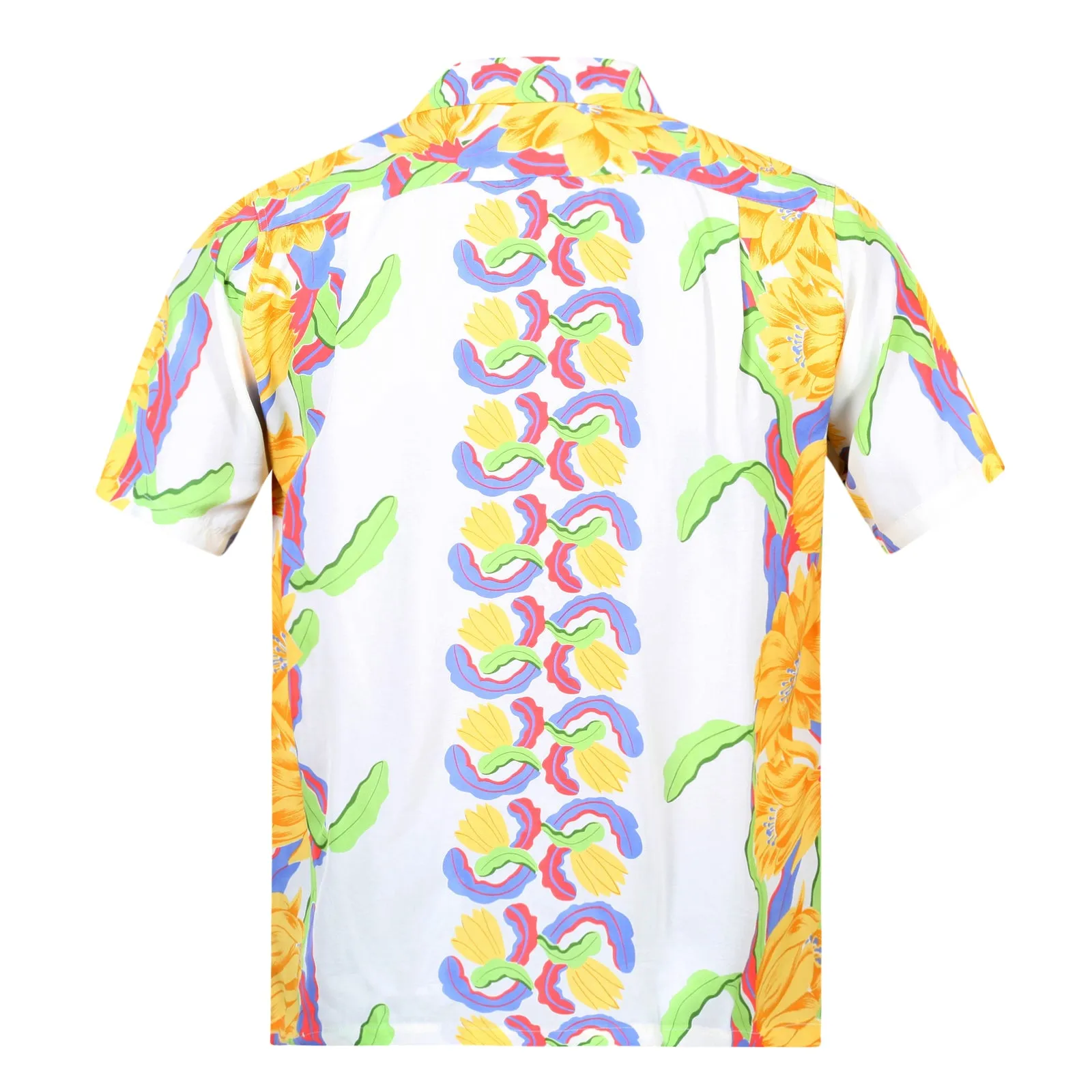 Night Blooming Cereus Printed SS33876 White Hawaiian Shirt SURF7568 sold by Sugar Cane product image thumbnail 4