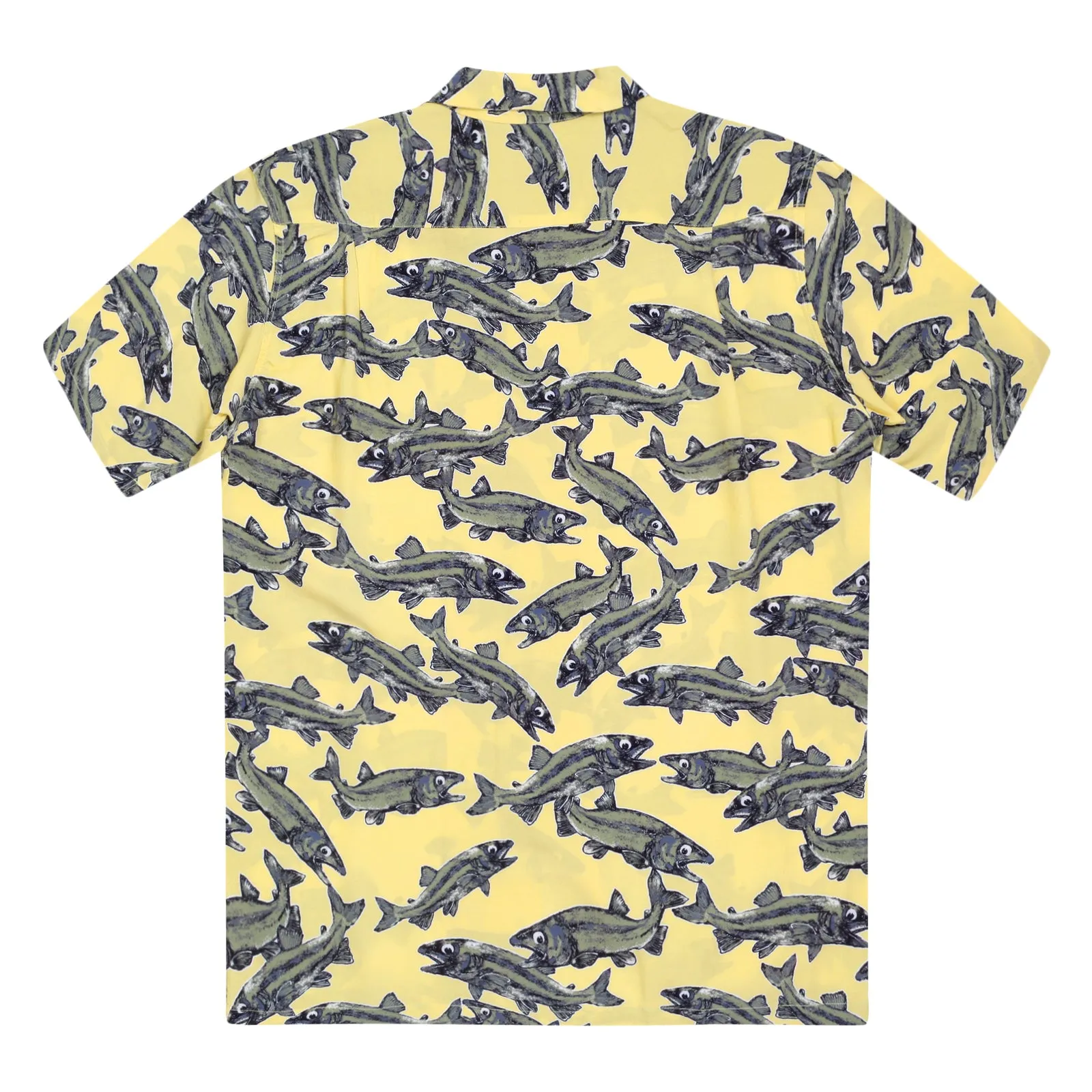 Limited Edition Keoni of Hawaii Printed SS37463 Yellow Shirt SURF7567 sold by Sugar Cane product image thumbnail 2