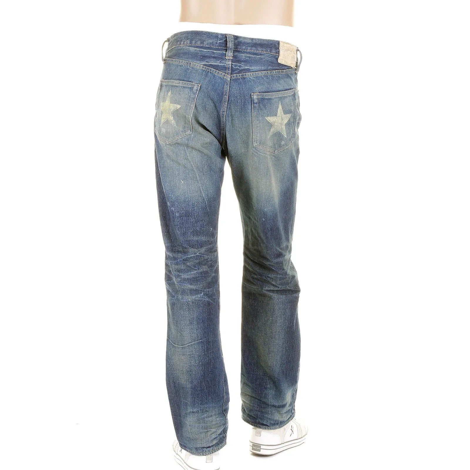 Aged 14oz Lone Star SC40902R Vintage Cut Selvedge Denim Jeans CANE2106 sold by Sugar Cane product image thumbnail 5