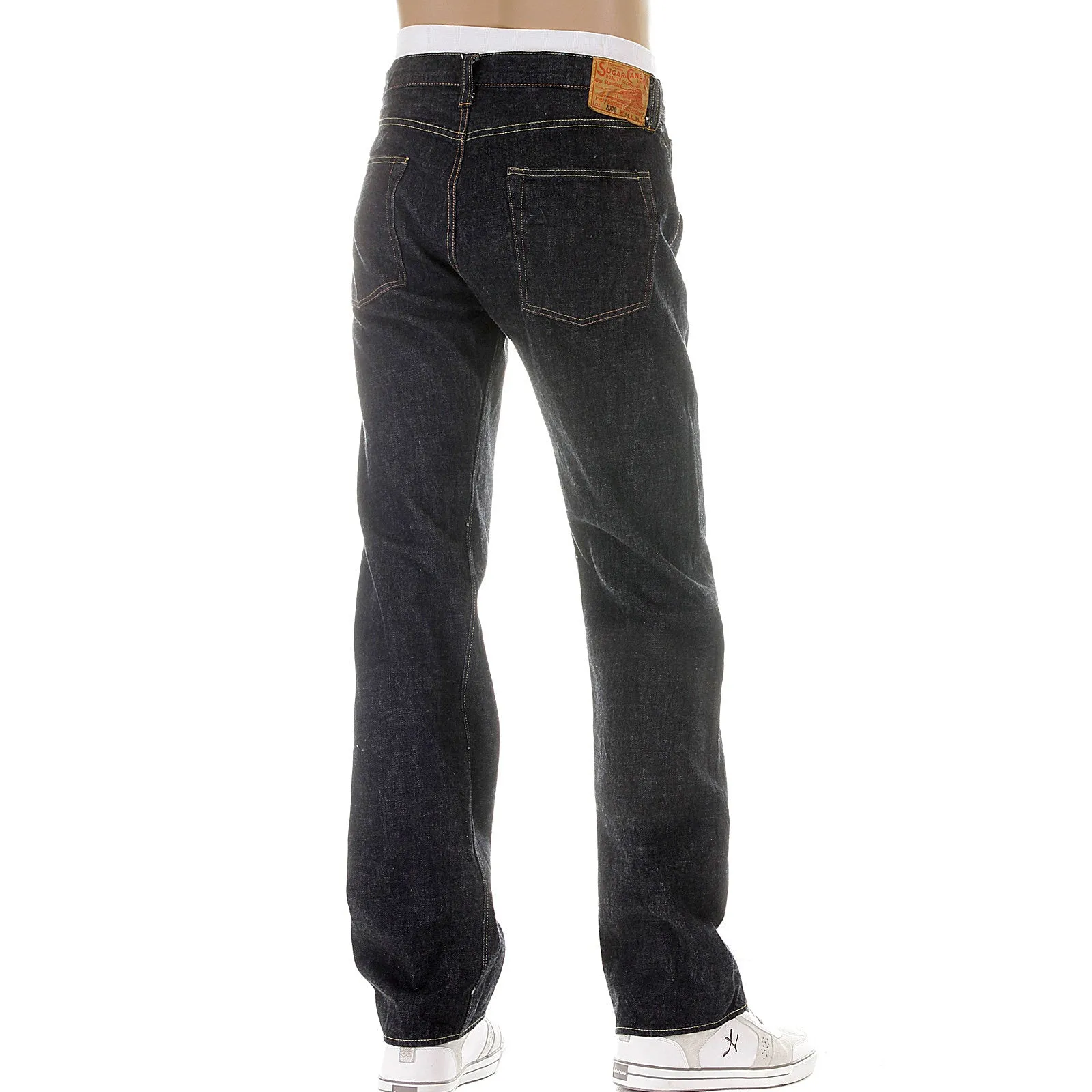 Vintage Cut 12 Ounce One Wash SC42009A Selvedge Denim Jeans CANE4225 sold by Sugar Cane