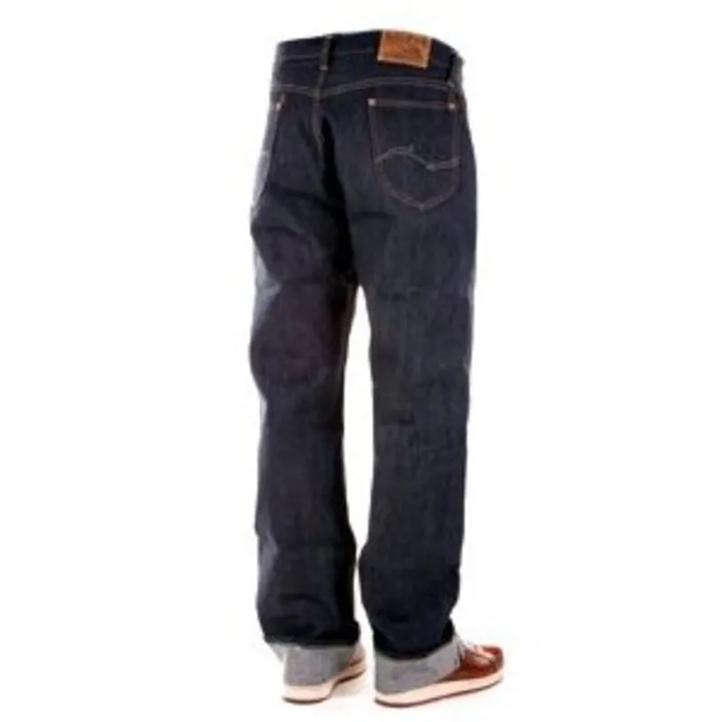 Blue Vintage Cut 1945 SC41945N Non Wash Selvedge Denim Jeans CANE3213 sold by Sugar Cane