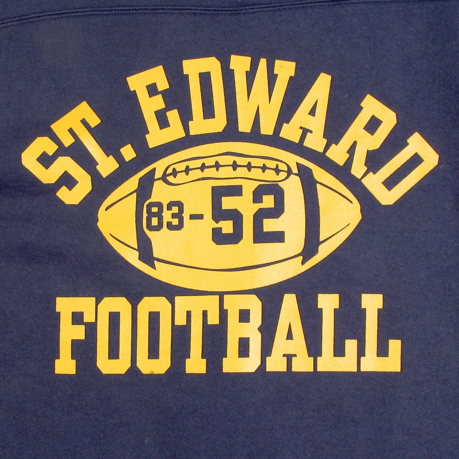 College Football Printed CH64089 Navy Crew Neck Sweatshirt CANE2845 sold by Sugar Cane product image thumbnail 4
