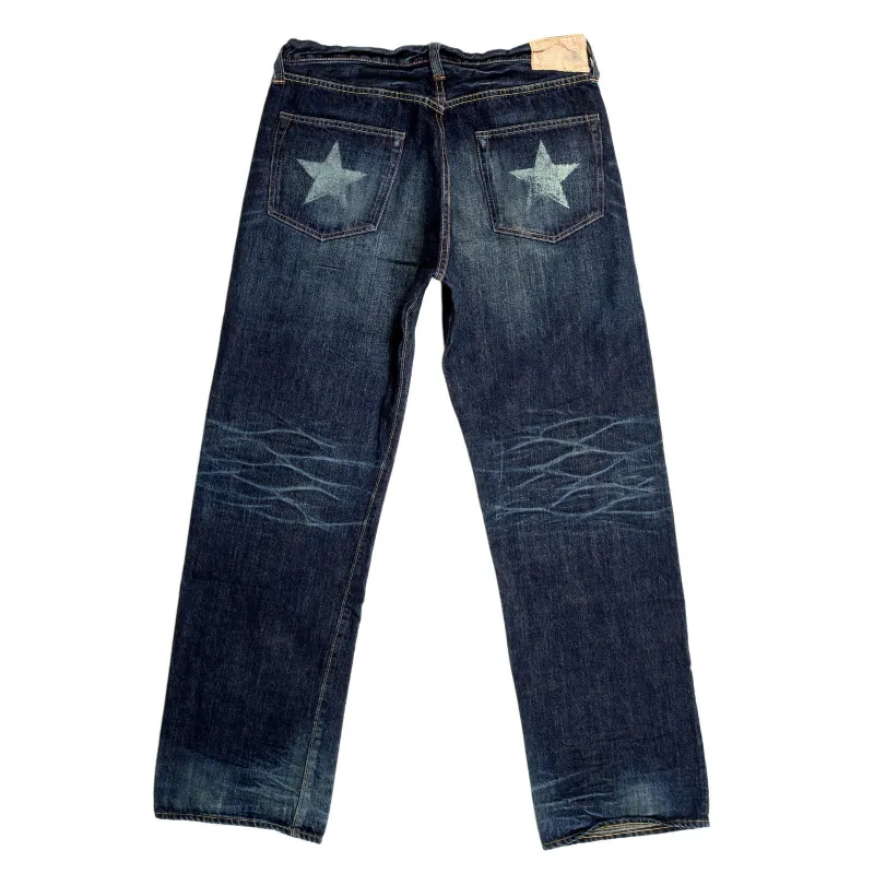 Lone Star SC40902H Vintage 14oz Aged Selvedge Denim Jeans CANE6510 made by Sugar Cane