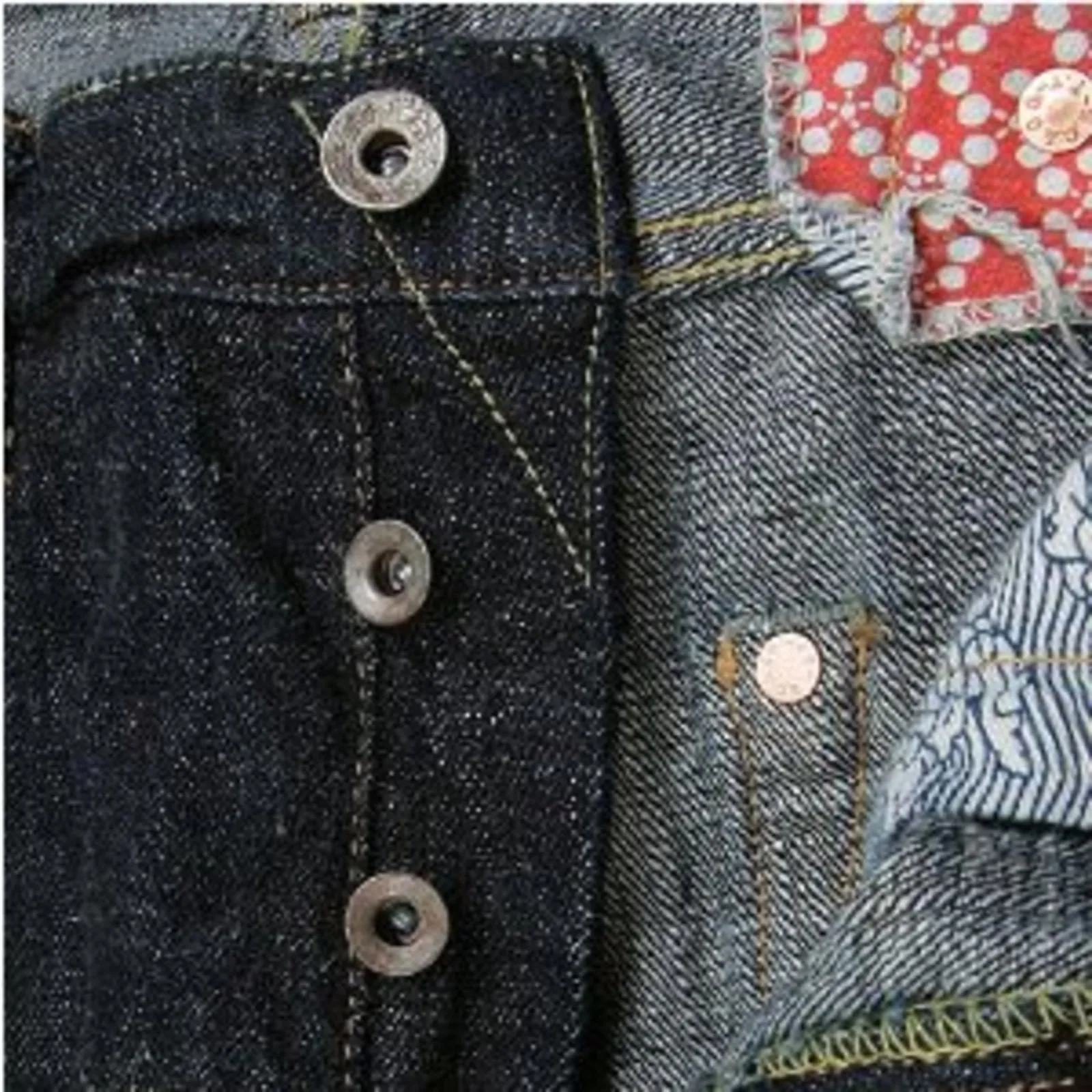 Sugar Cane Jean SC40701A one wash okinawa rainbow denim jean CANE2839 sold by Sugar Cane product image thumbnail 2