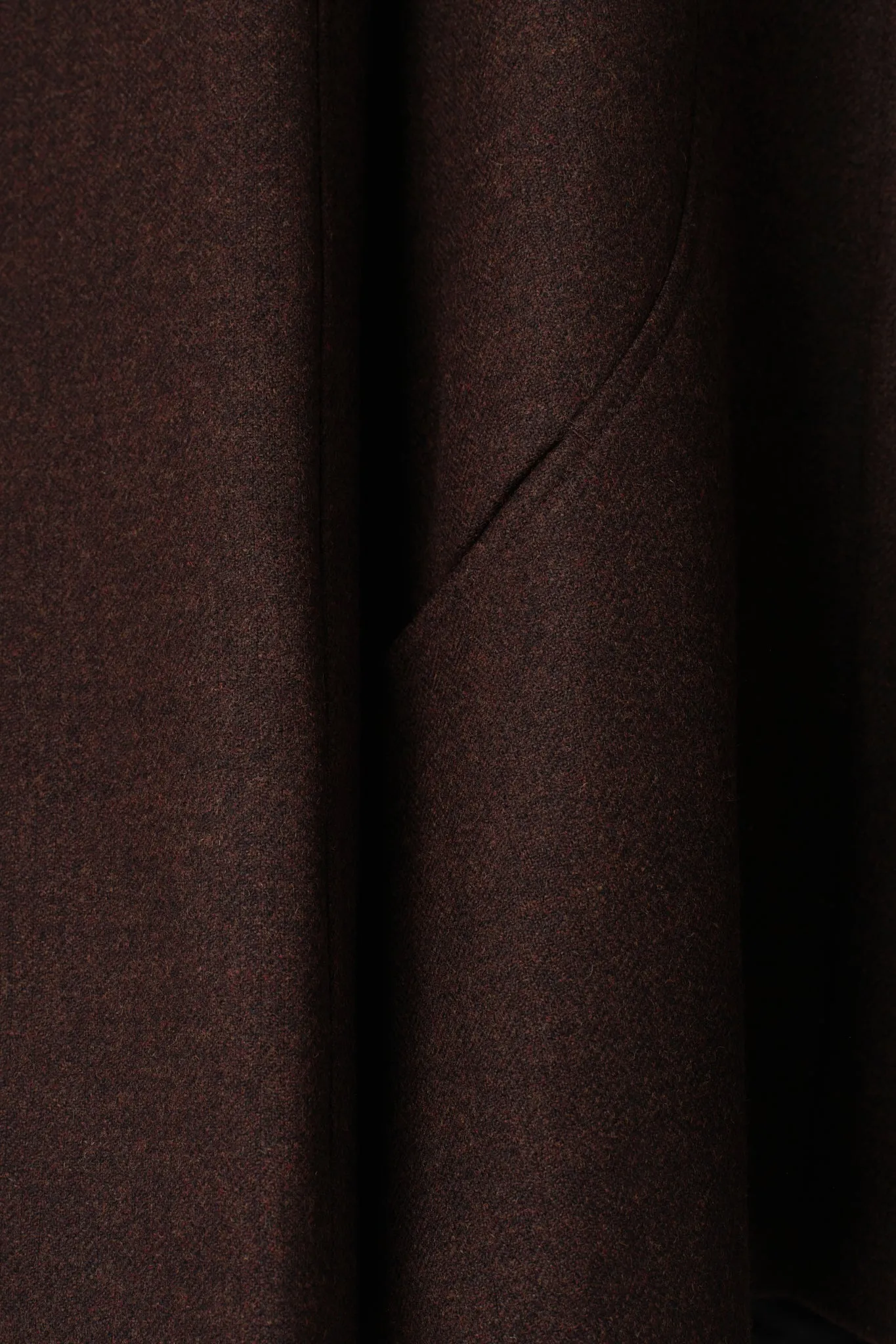 Takeshi Jacket - Mocha Herringbone sold by Sage Nation product image thumbnail 3