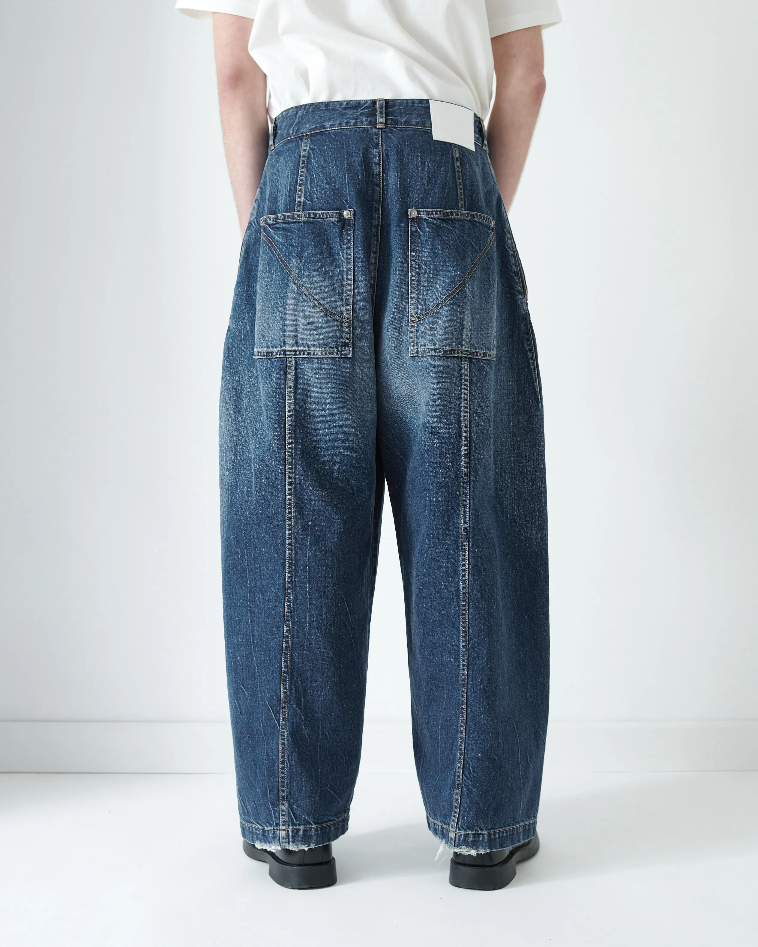 Welt Trouser Denim - Indigo Wash sold by Sage Nation product image thumbnail 4