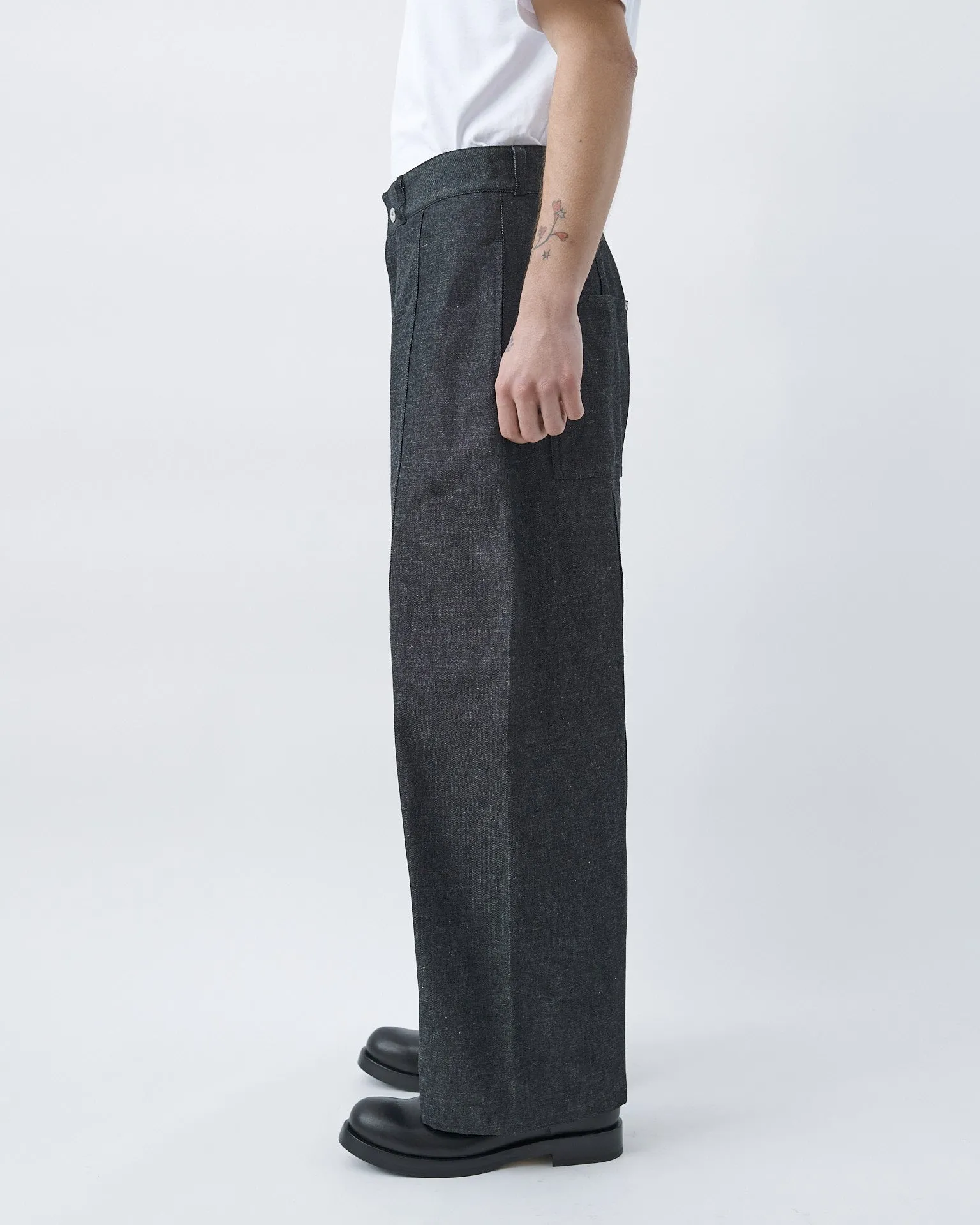 Welt Trouser Denim - Raw Black sold by Sage Nation product image thumbnail 4