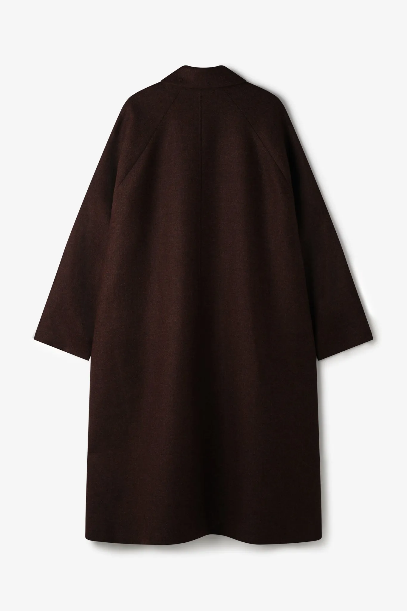 Takeshi Coat - Mocha Herringbone sold by Sage Nation product image thumbnail 3