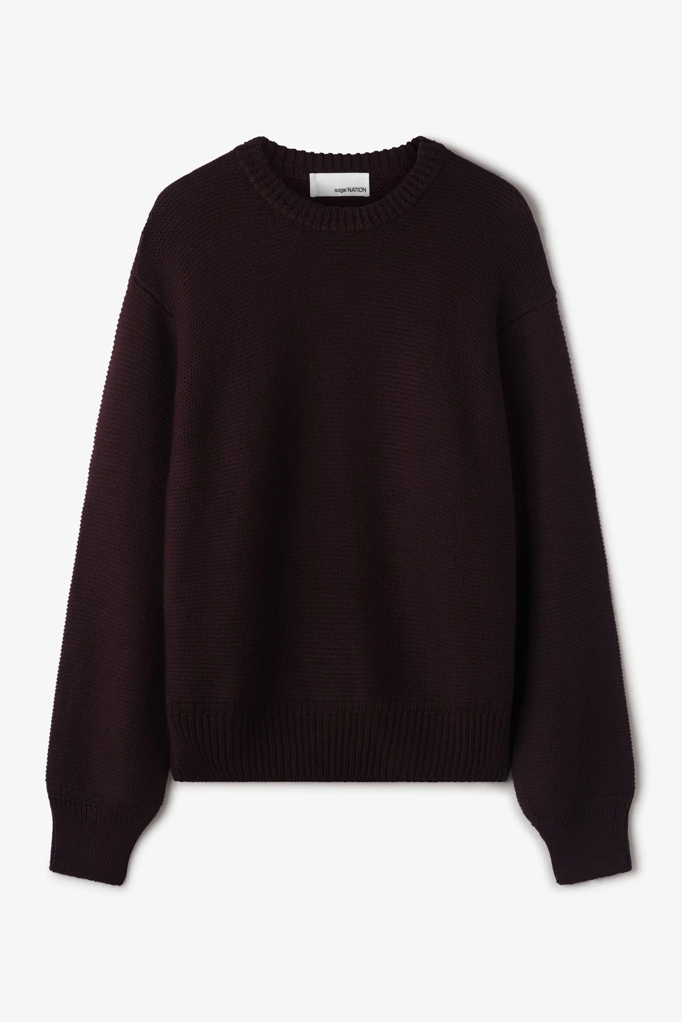 Mackenzie Knit - Dark Plum sold by Sage Nation