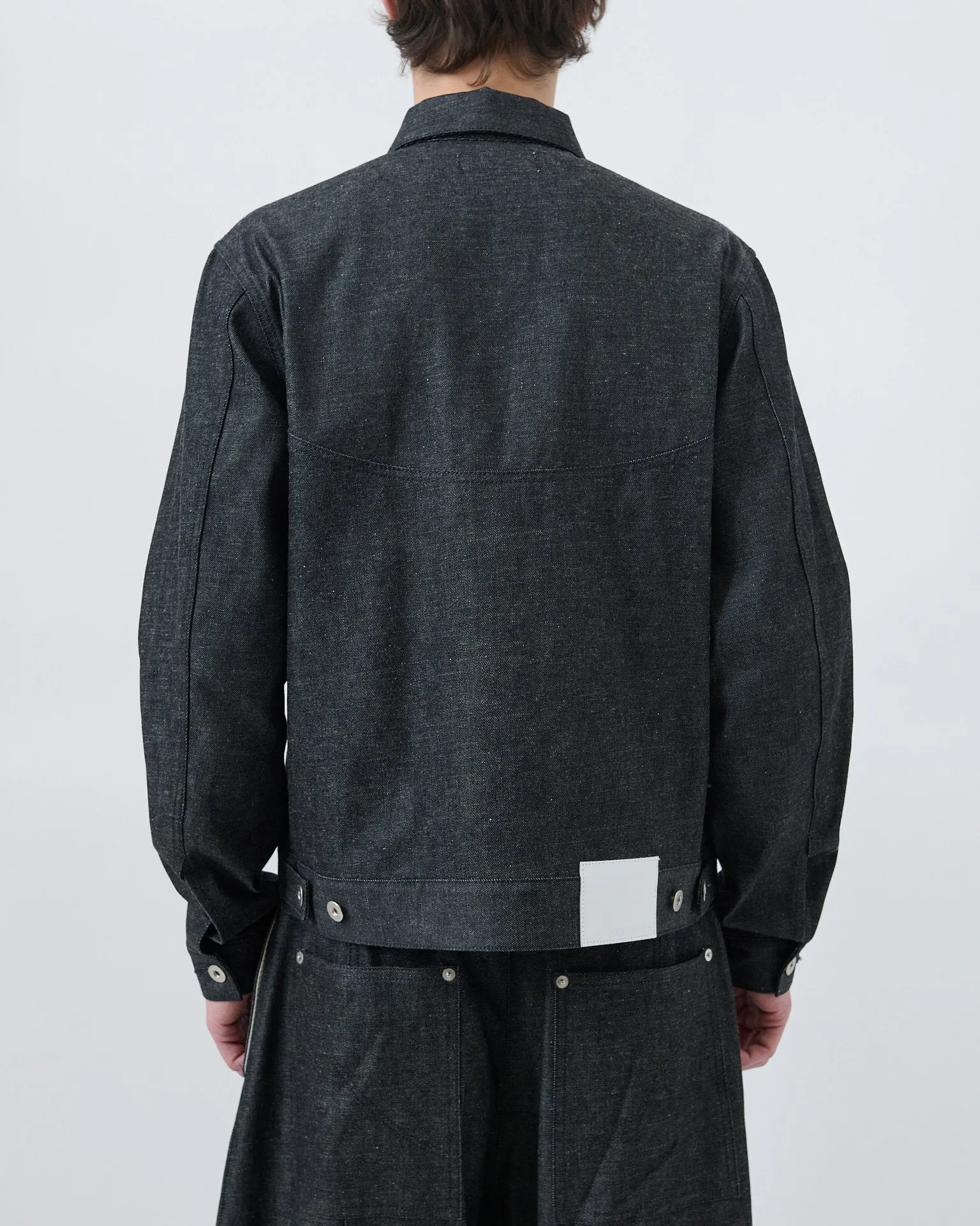 Denim Jiji Jacket - Raw Black sold by Sage Nation product image thumbnail 5