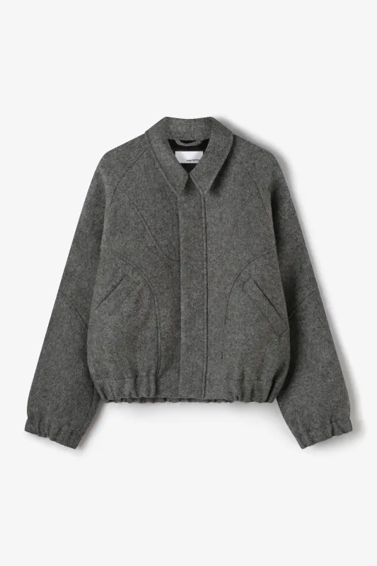 Jiji Jacket - Marl Grey sold by Sage Nation