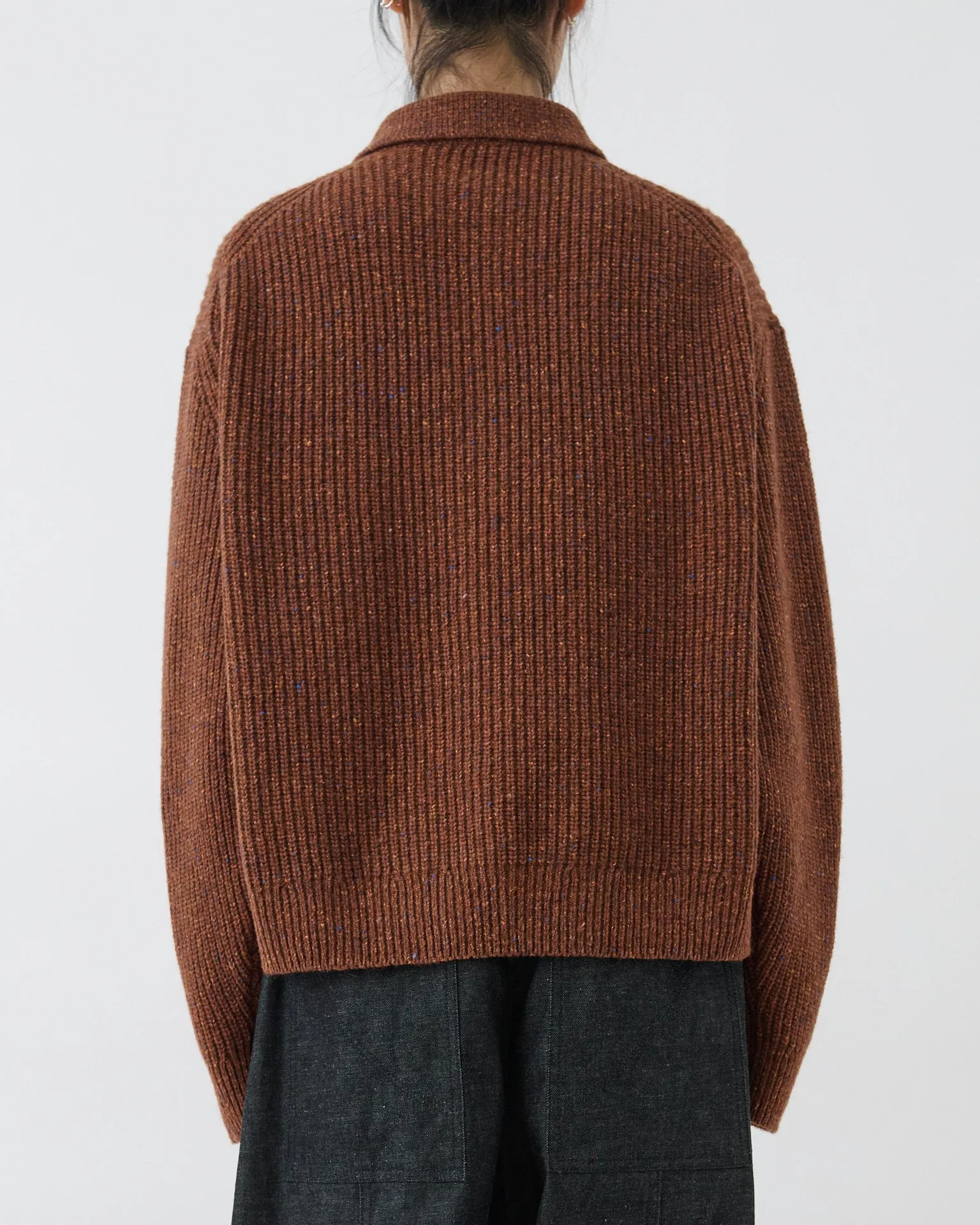 Polo Knit - Speckled Rust sold by Sage Nation product image thumbnail 5