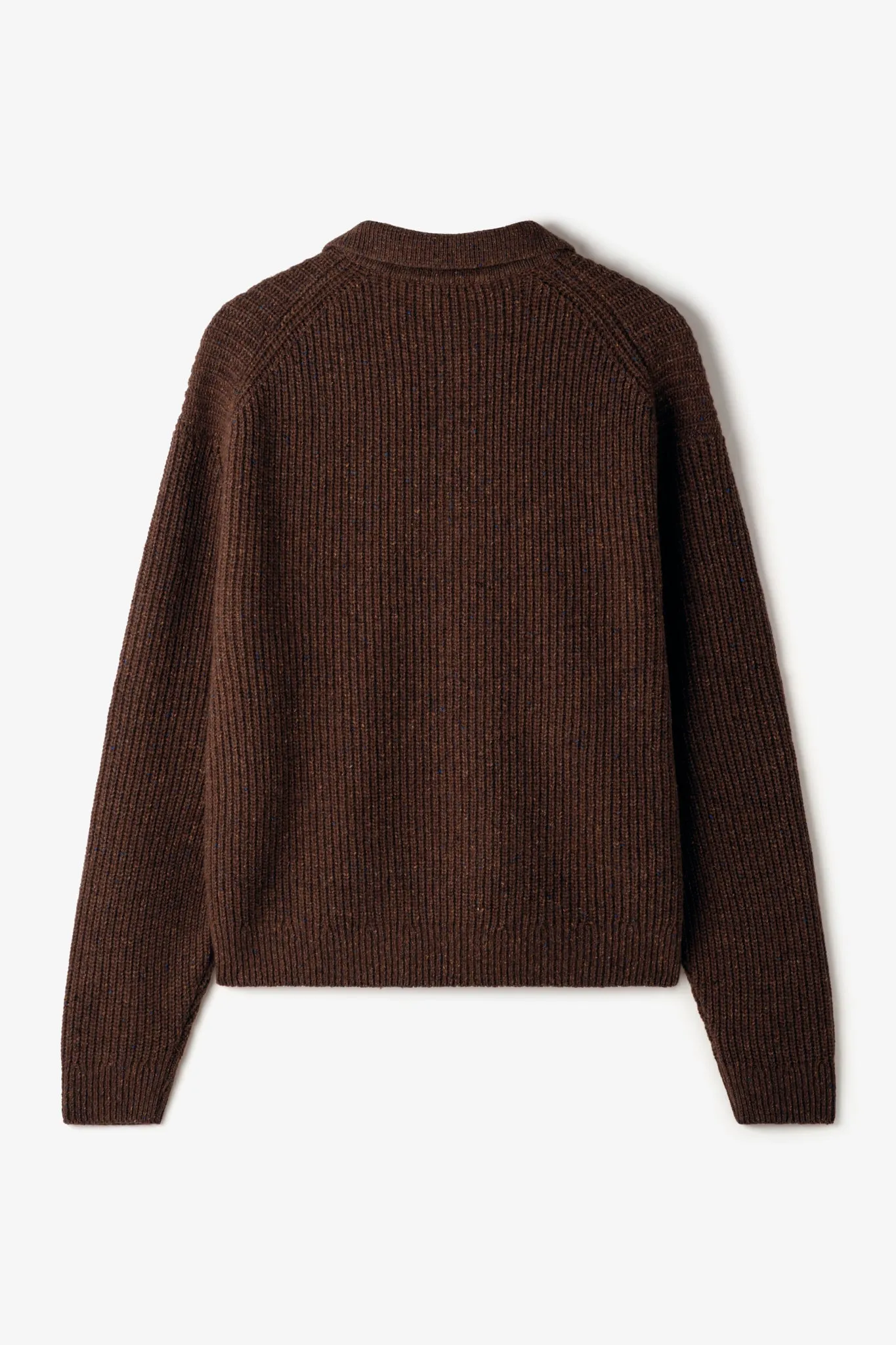 Polo Knit - Speckled Rust sold by Sage Nation product image thumbnail 2