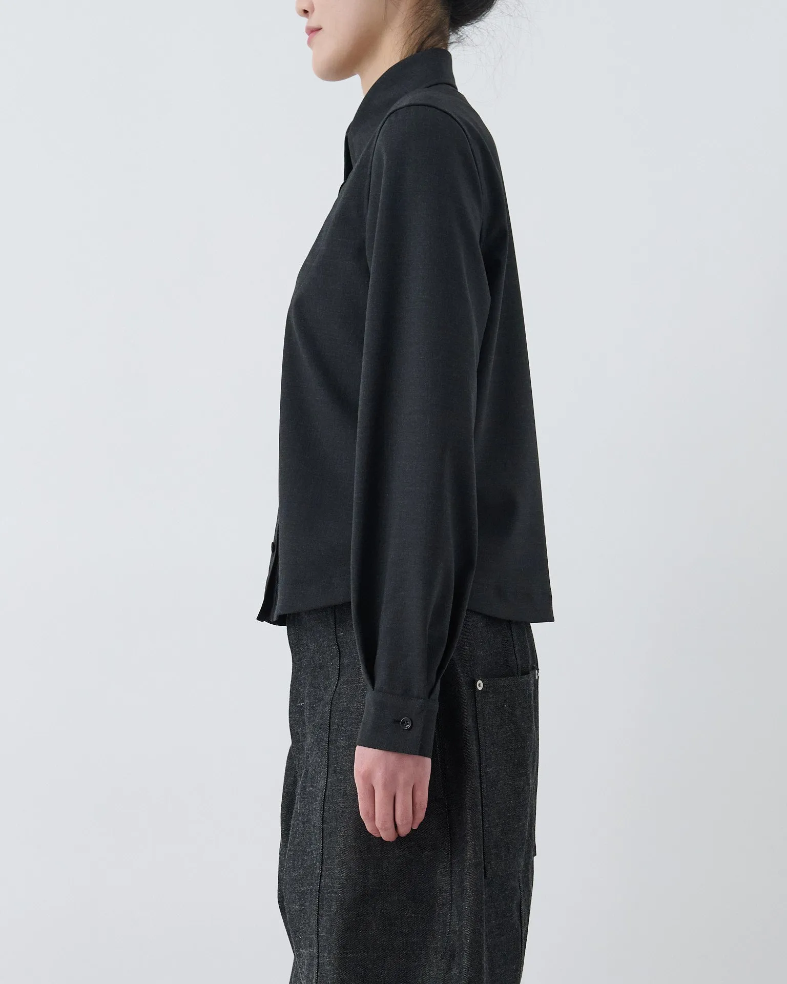 Sakura Shirt - Charcoal sold by Sage Nation product image thumbnail 4