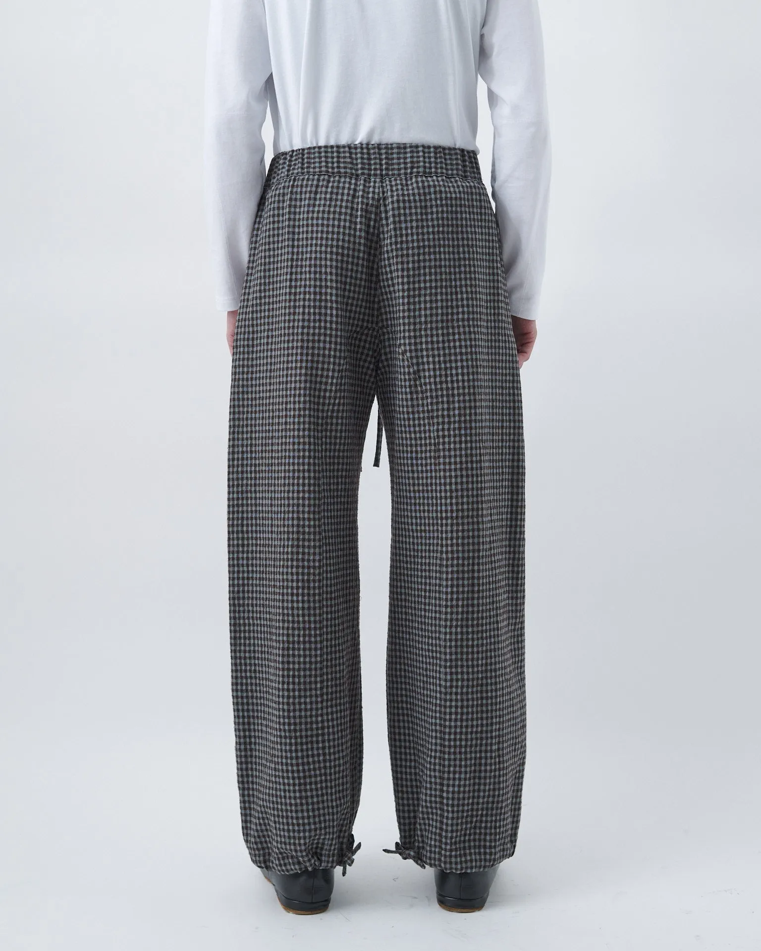 Siesta Trouser - Mint Gingham Check sold by Sage Nation product image thumbnail 5