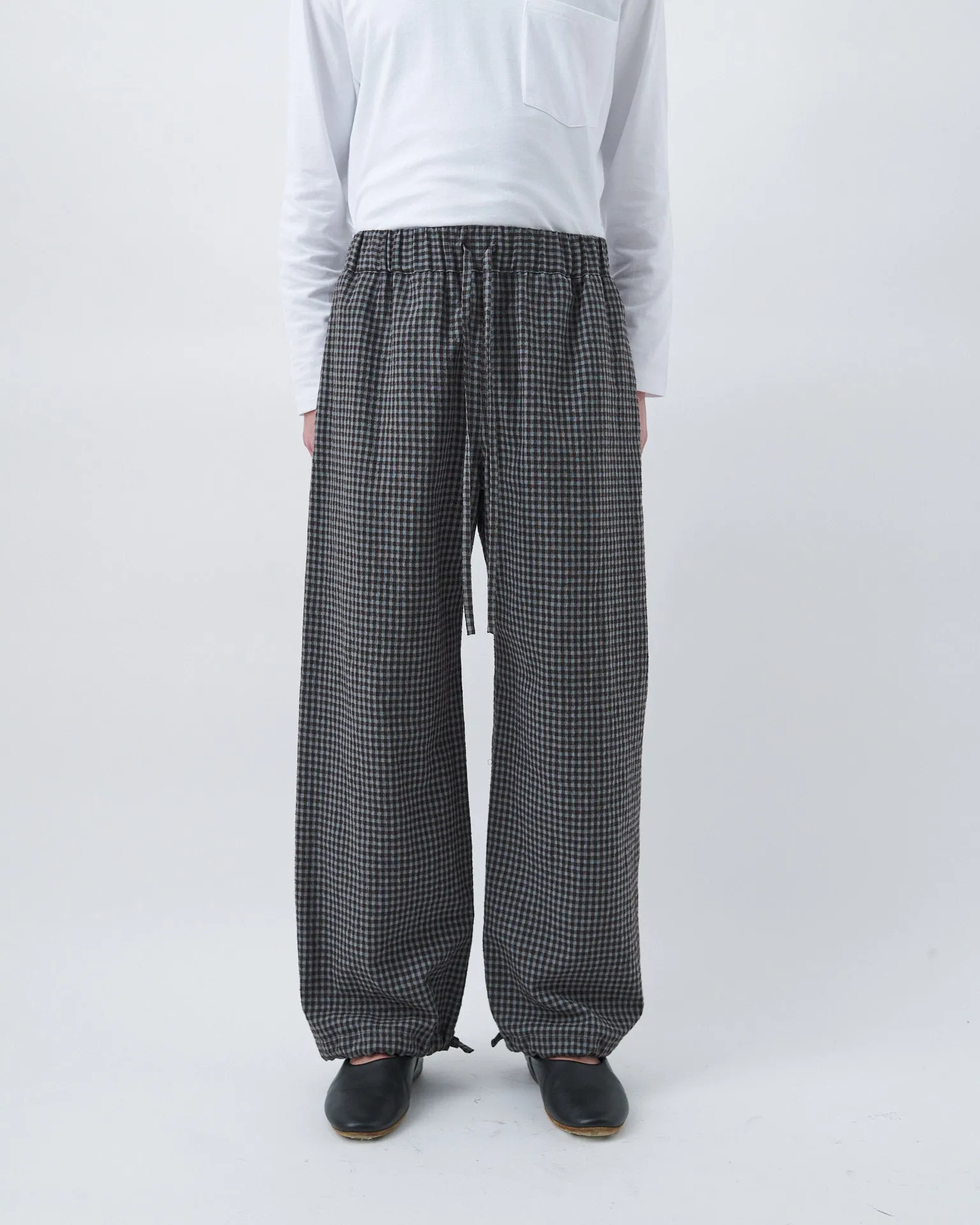 Siesta Trouser - Mint Gingham Check sold by Sage Nation product image thumbnail 3