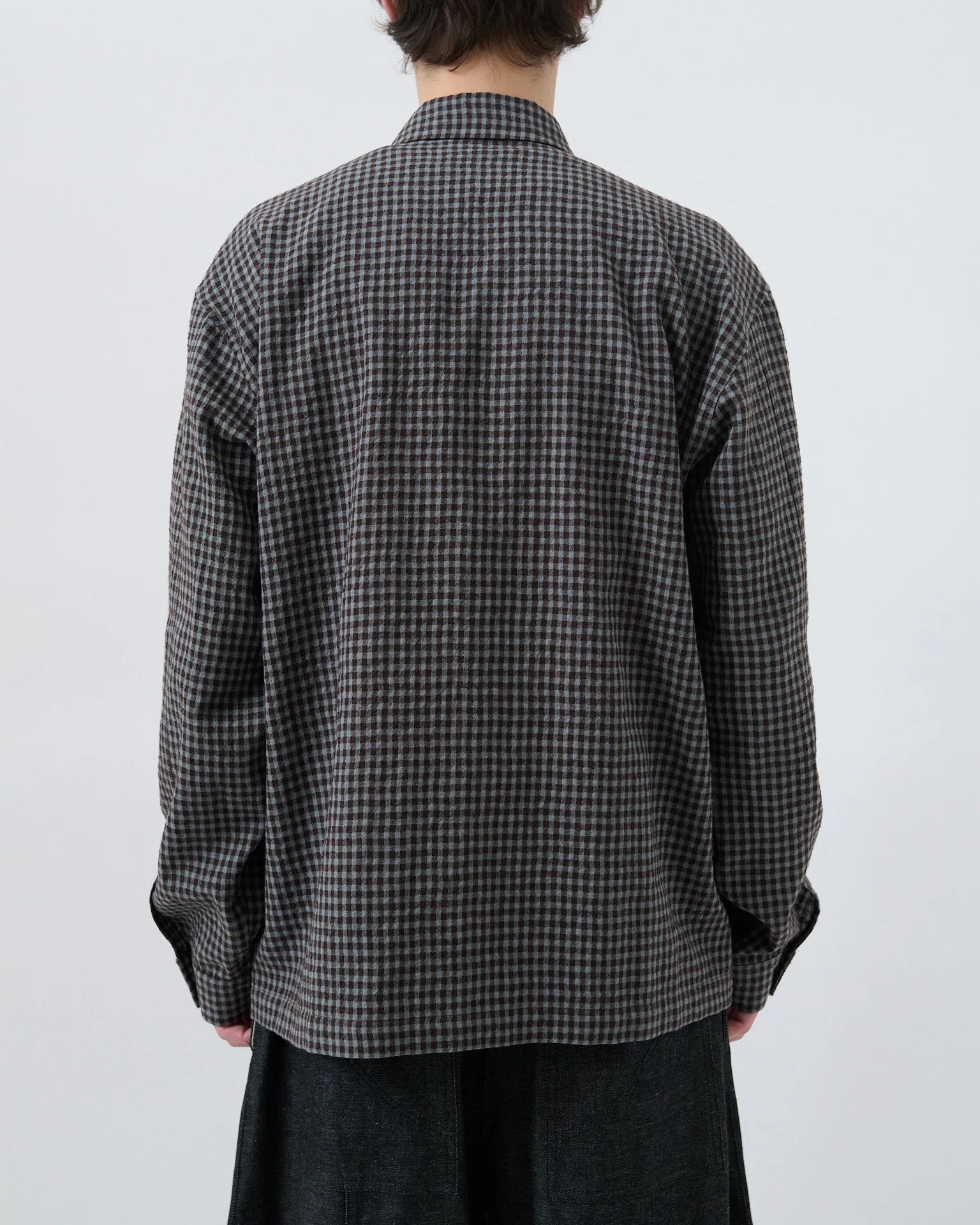 Siesta Shirt - Mint Gingham Check sold by Sage Nation product image thumbnail 5