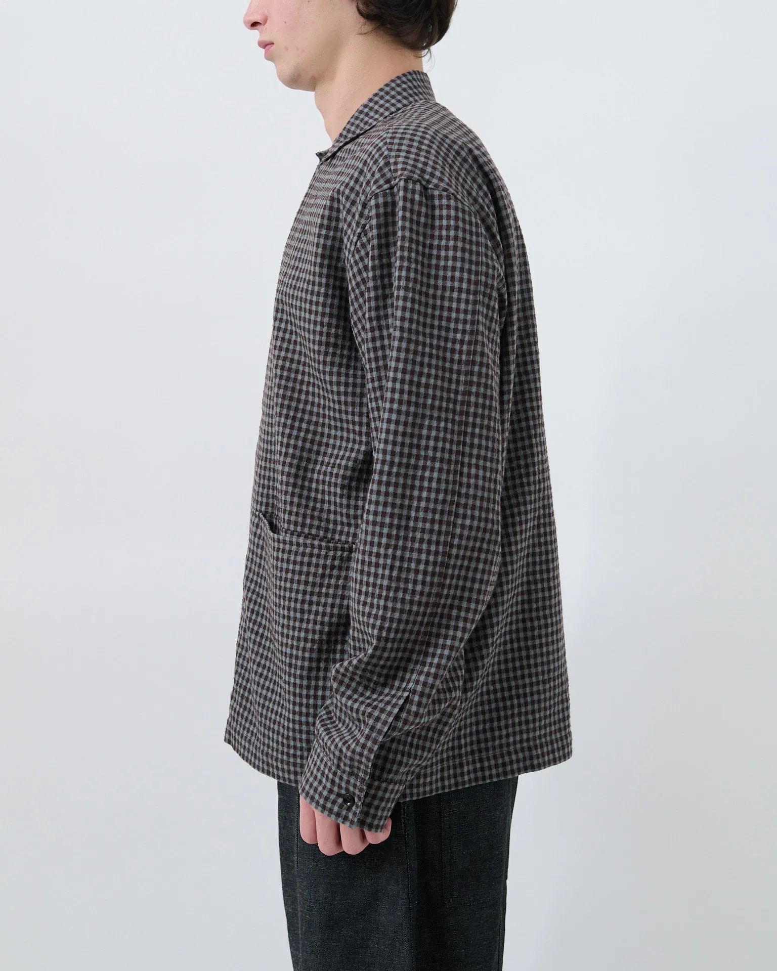 Siesta Shirt - Mint Gingham Check sold by Sage Nation product image thumbnail 4