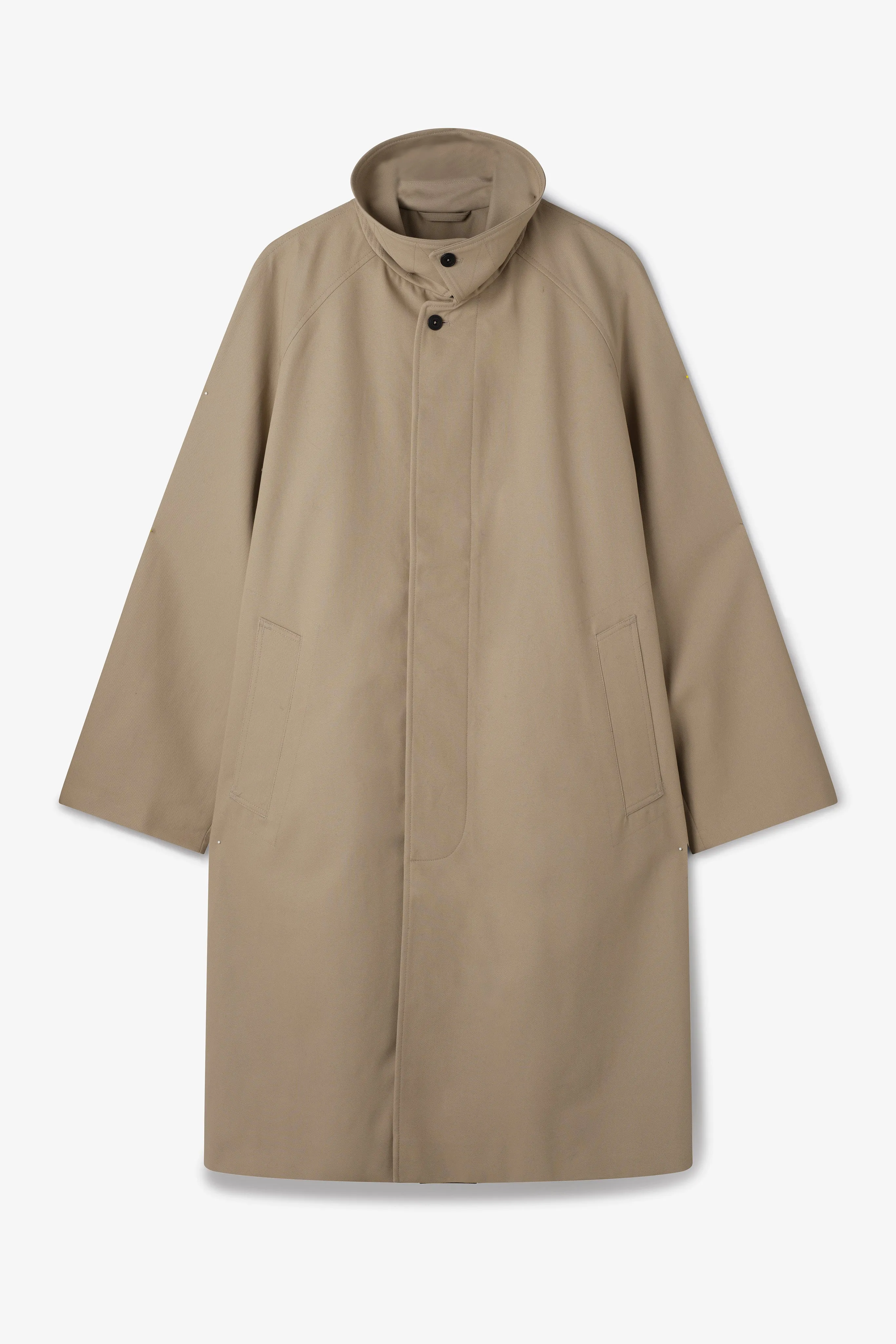 Westminster Overcoat - Beige sold by Sage Nation