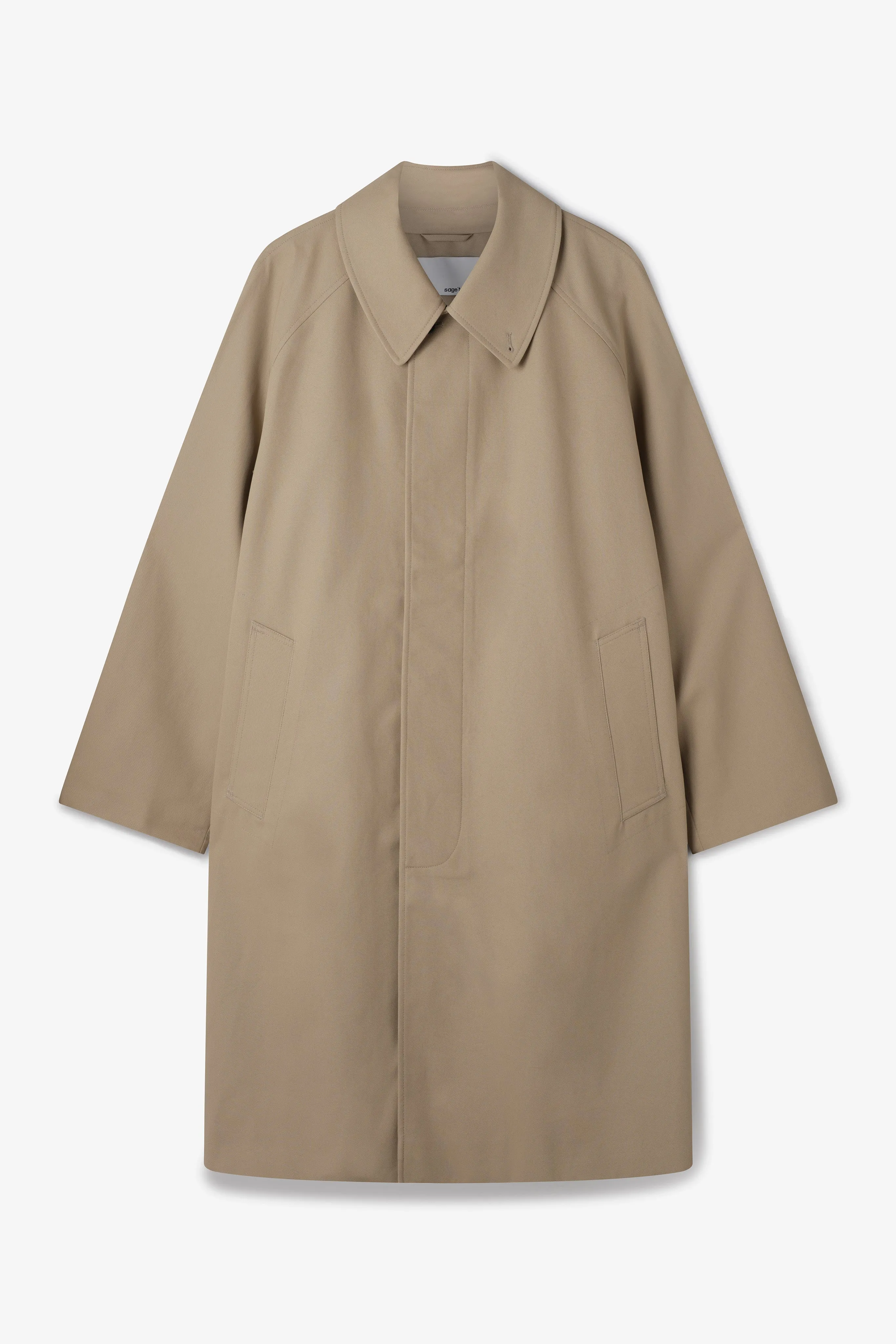 Westminster Overcoat - Beige sold by Sage Nation product image thumbnail 2