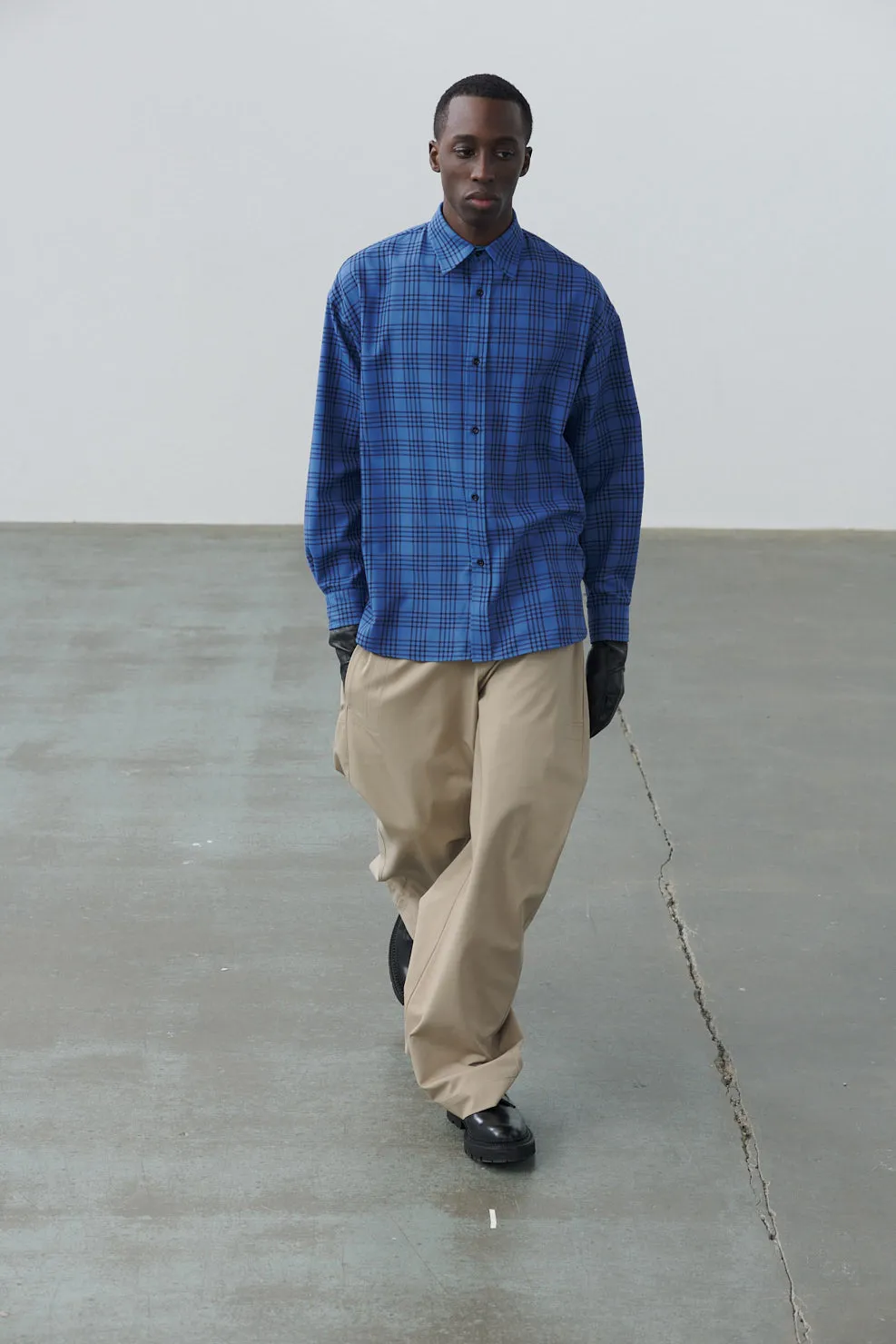 Wide Tailored Trouser - Beige sold by Sage Nation product image thumbnail 3