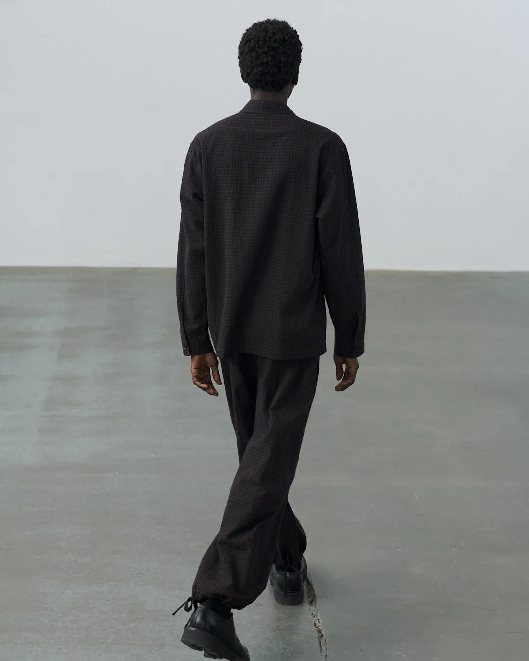 Siesta Shirt - Mocha Gingham Check sold by Sage Nation product image thumbnail 3