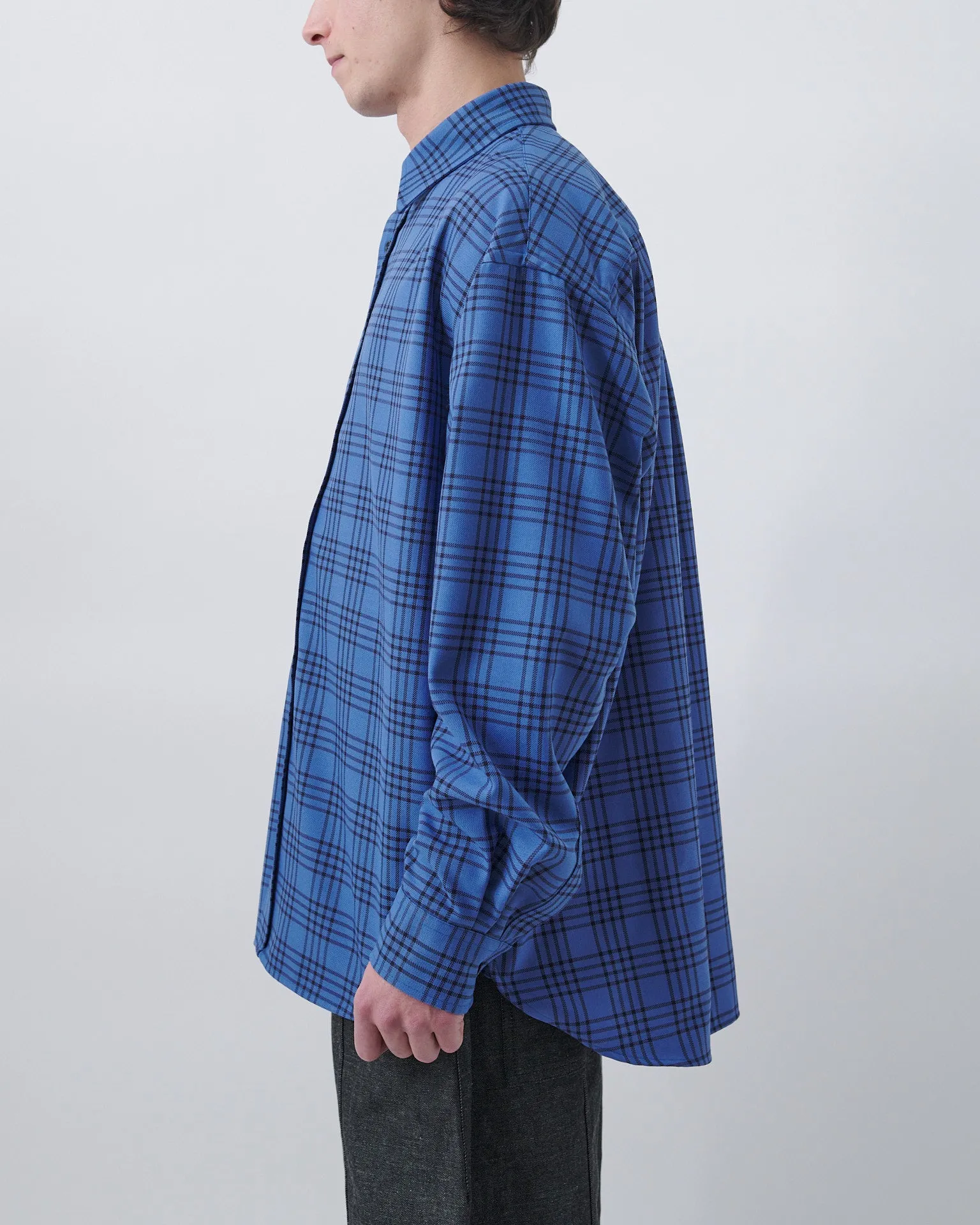 Chisholm Shirt - Royal Blue Check sold by Sage Nation product image thumbnail 4