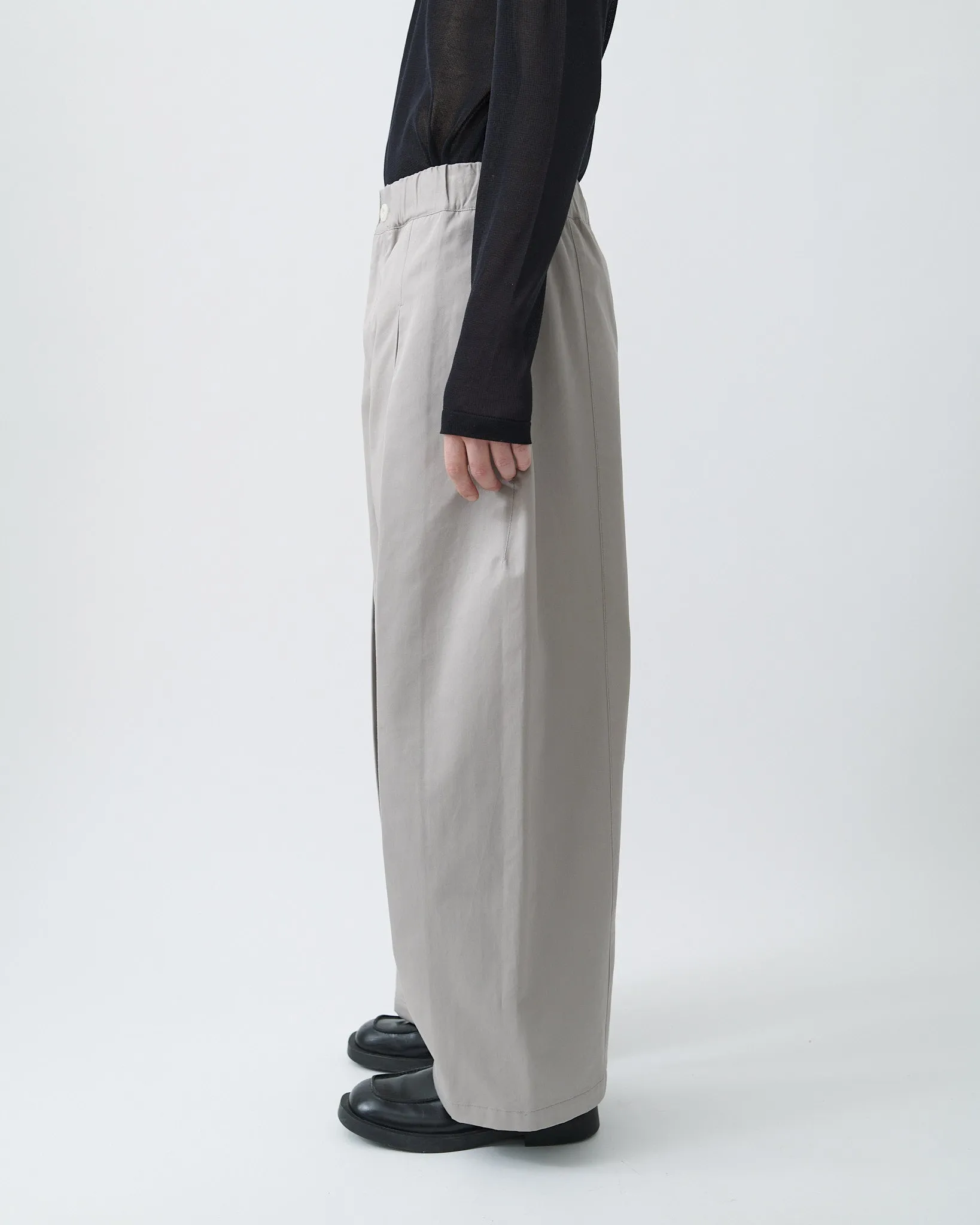 Box Pleat Trouser - Muted Lilac sold by Sage Nation product image thumbnail 4