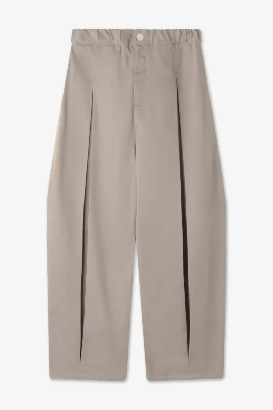 Box Pleat Trouser - Muted Lilac made by Sage Nation