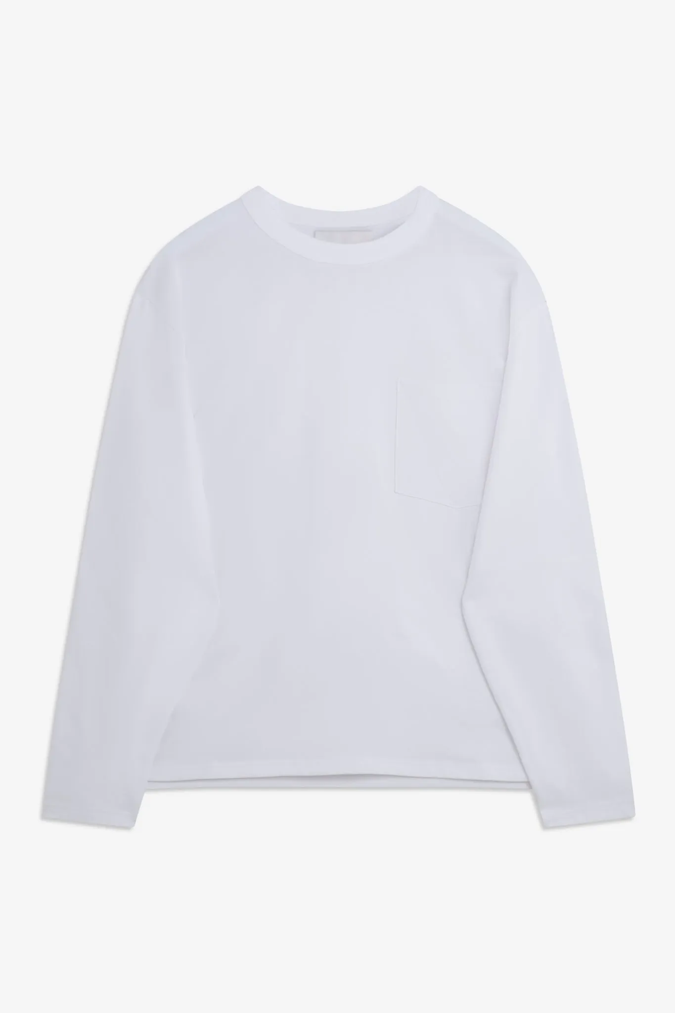 Long Sleeve Lock Tee - White sold by Sage Nation