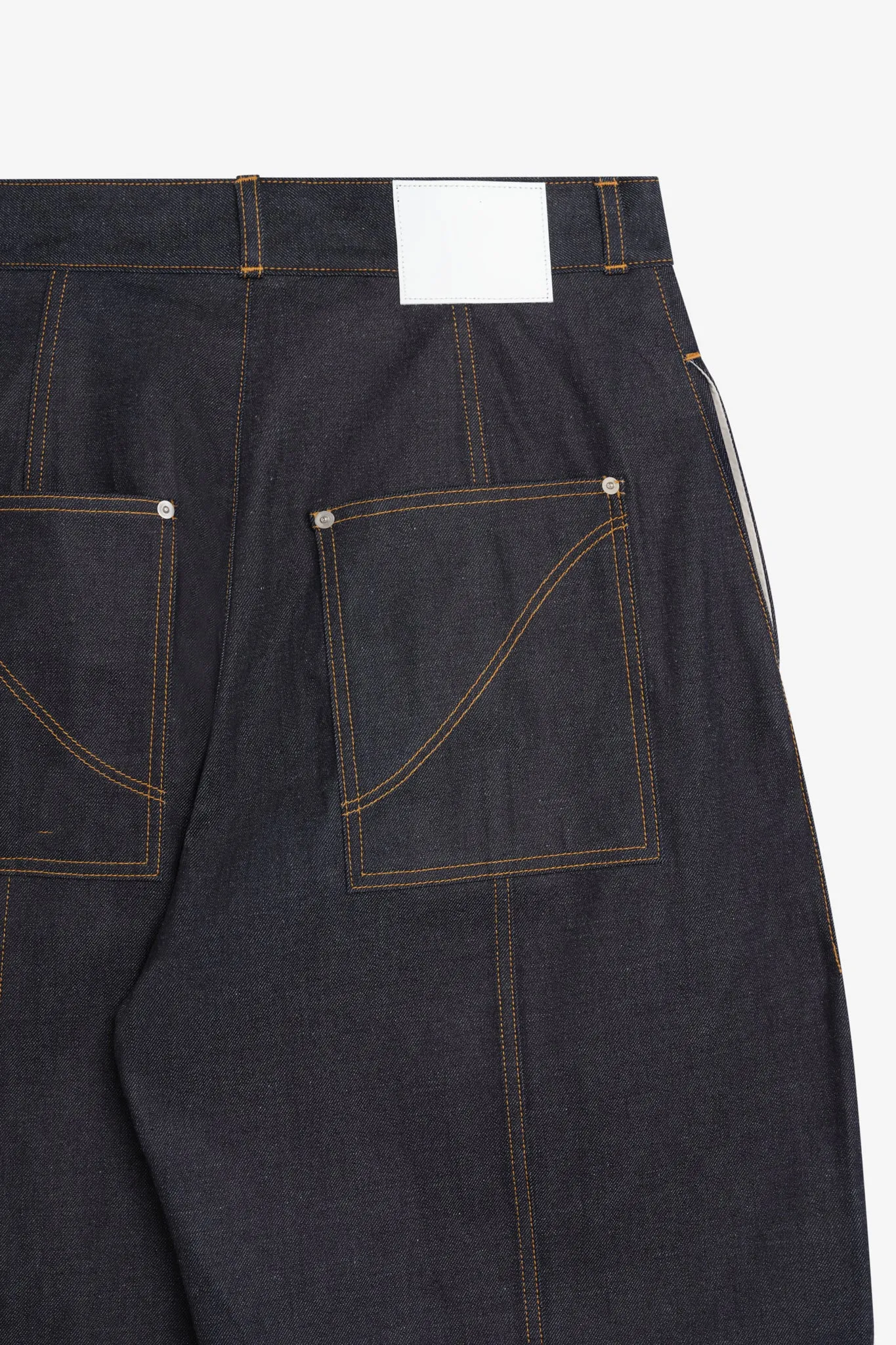 Welt Trouser Denim - Raw Indigo sold by Sage Nation product image thumbnail 3