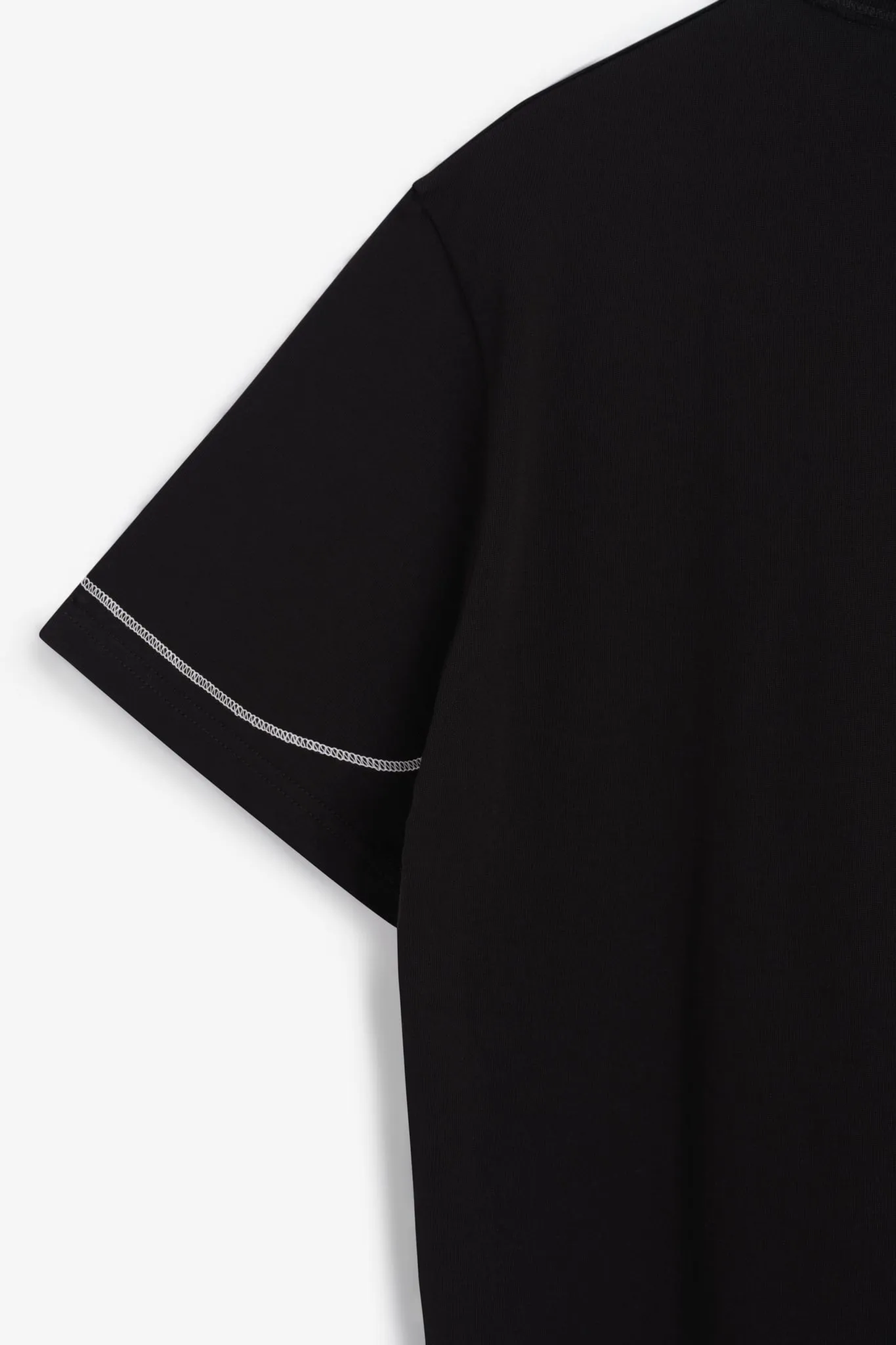 Short Sleeve Lock Tee - Black sold by Sage Nation product image thumbnail 3