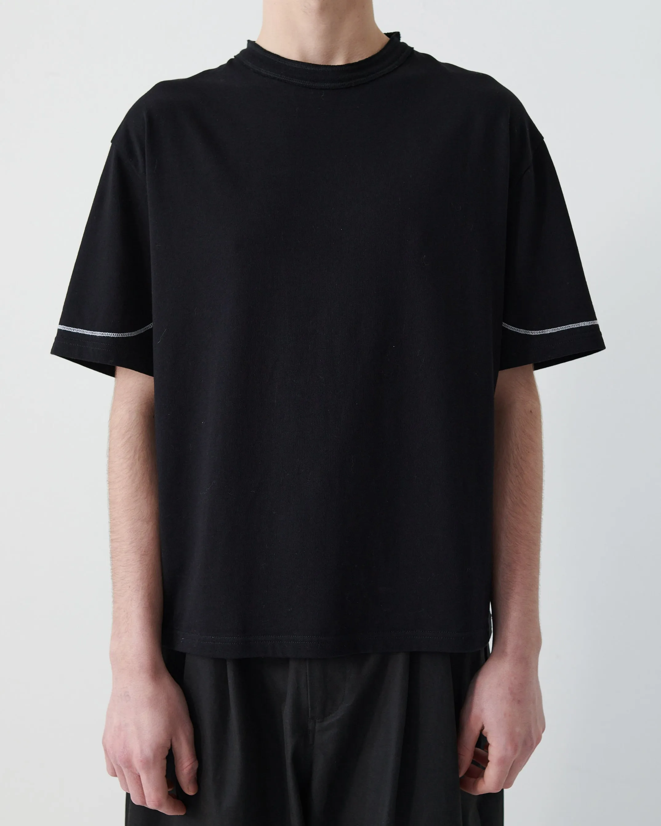 Short Sleeve Lock Tee - Black sold by Sage Nation product image thumbnail 5