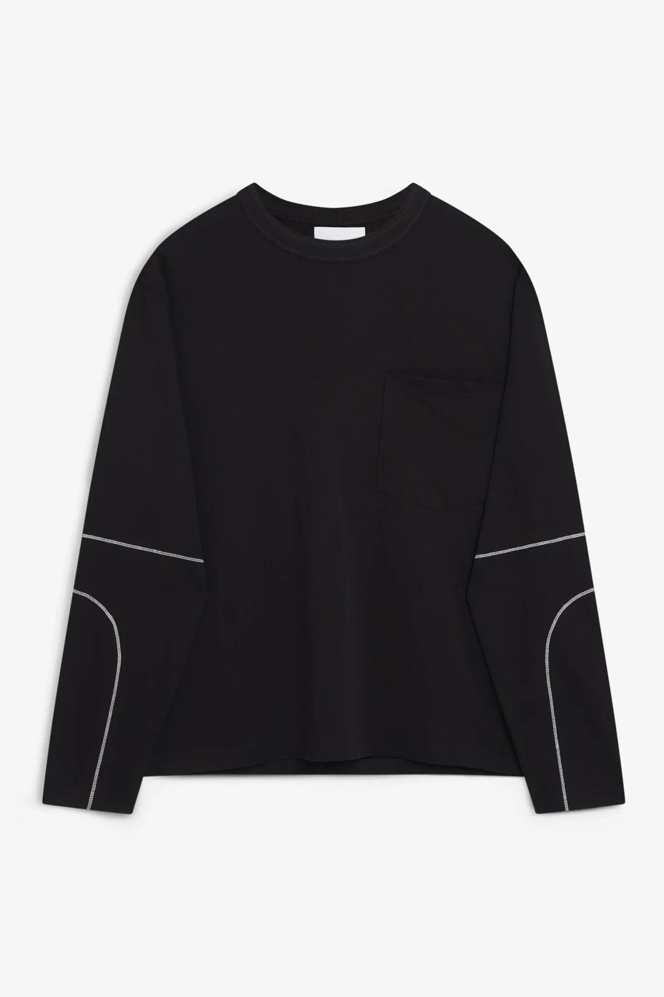 Long Sleeve Lock Tee - Black sold by Sage Nation