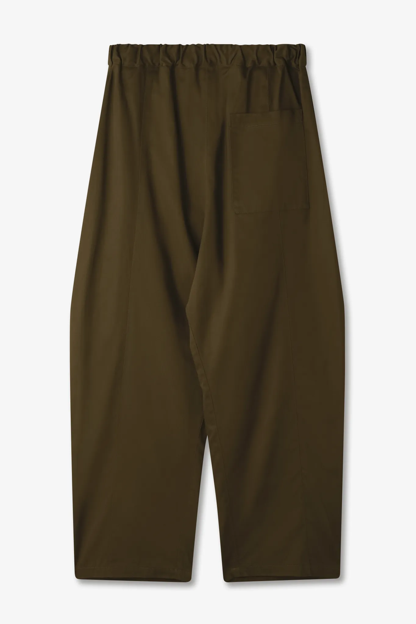 Box Pleat Trouser - Khaki Green sold by Sage Nation product image thumbnail 2