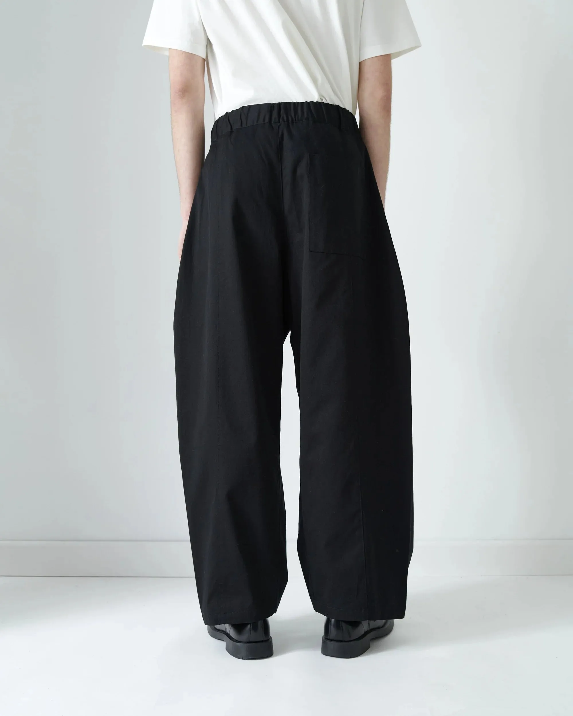 Box Pleat Trouser - Black sold by Sage Nation product image thumbnail 5