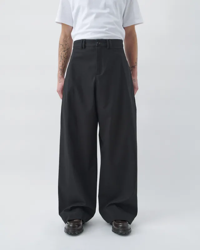 AW26 Bebington Trouser - Black sold by Sage Nation