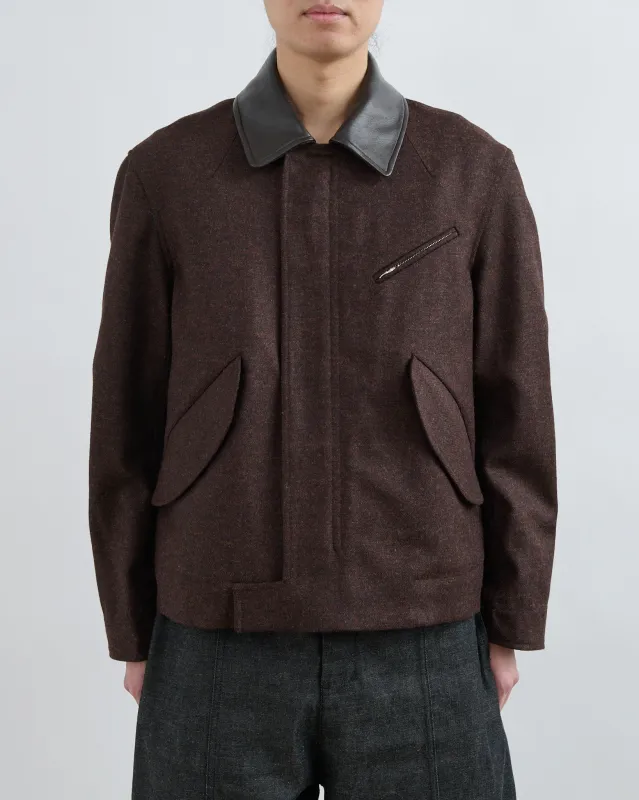 AW26 Painter Jacket - Mocha Brown sold by Sage Nation