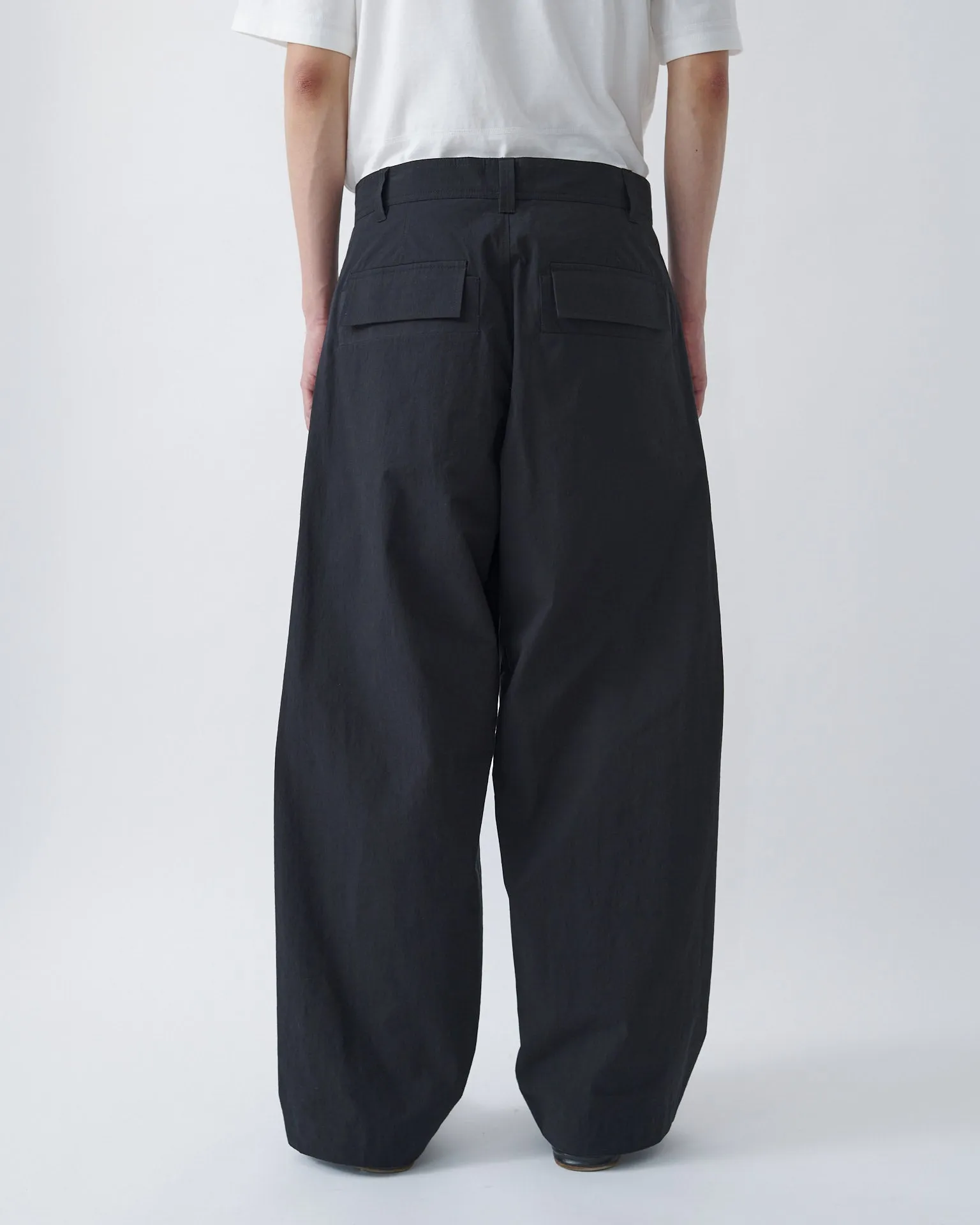AW26 Mainichi Trouser (Unisex) - Powder Black sold by Sage Nation product image thumbnail 3
