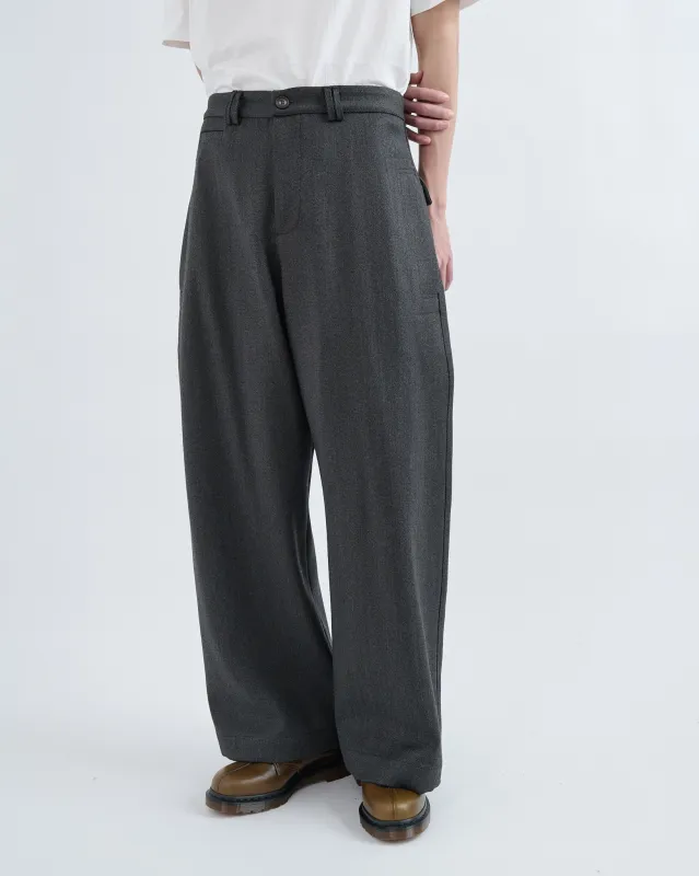 AW26 Bebington Trouser - Grey Blue sold by Sage Nation