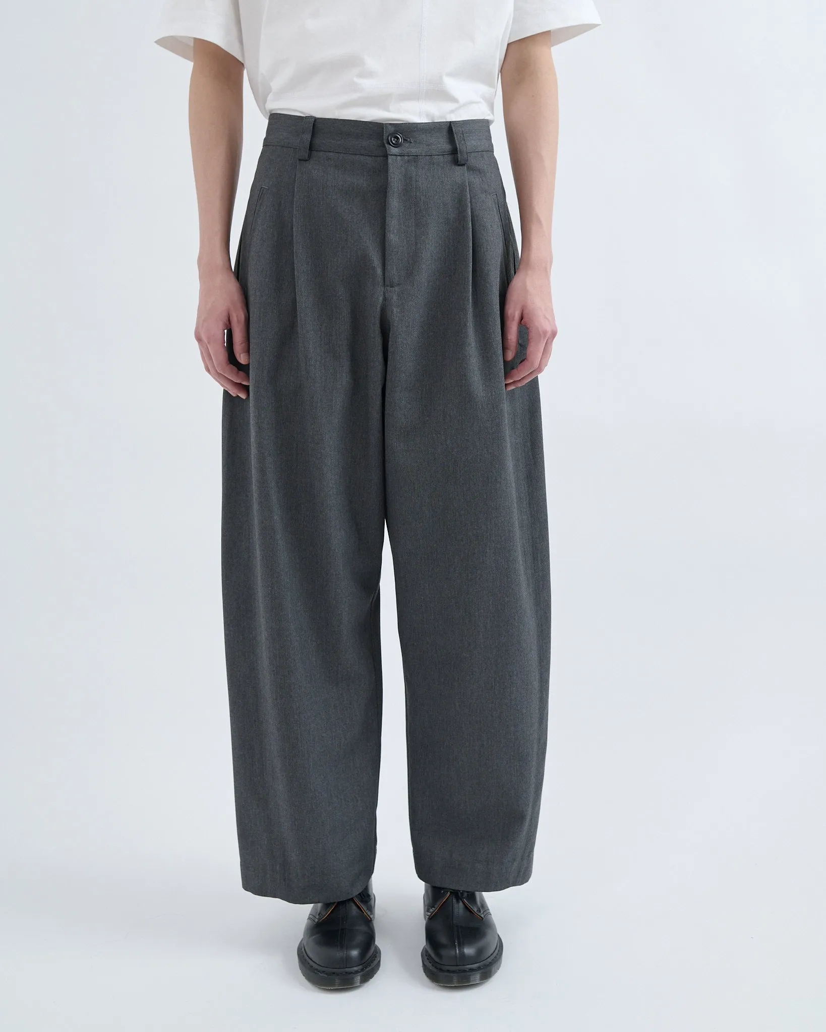 Newport Trouser - Mid Grey sold by Sage Nation product image thumbnail 2