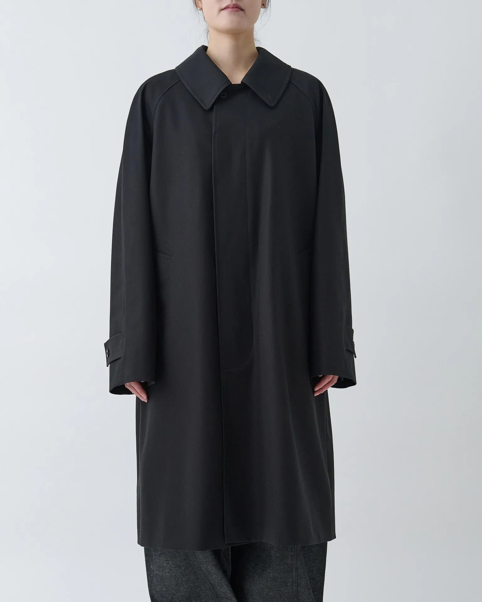 AW26 Westminster Overcoat - Black sold by Sage Nation product image thumbnail 4