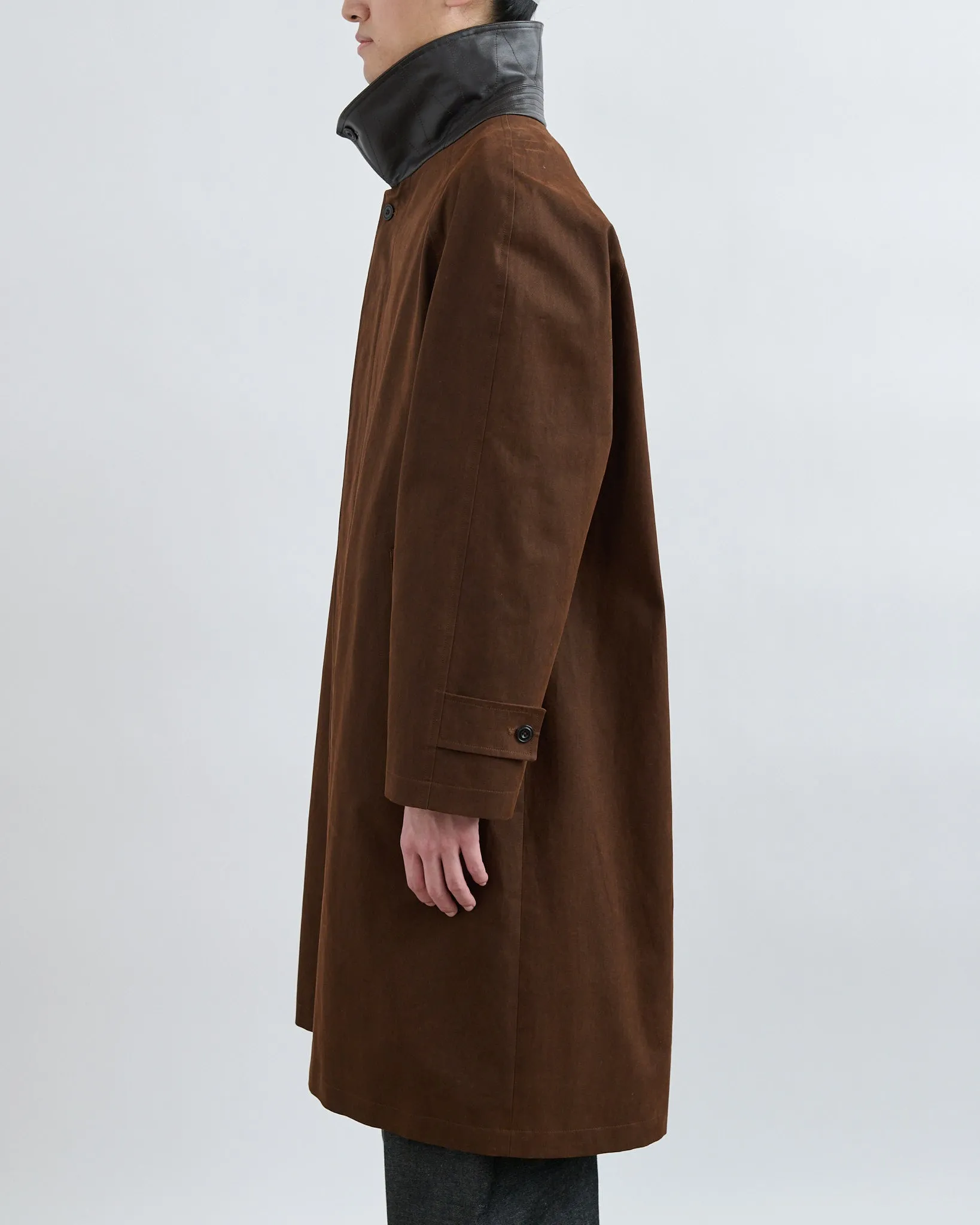 AW26 Westminster Overcoat - Bark Brown sold by Sage Nation product image thumbnail 3