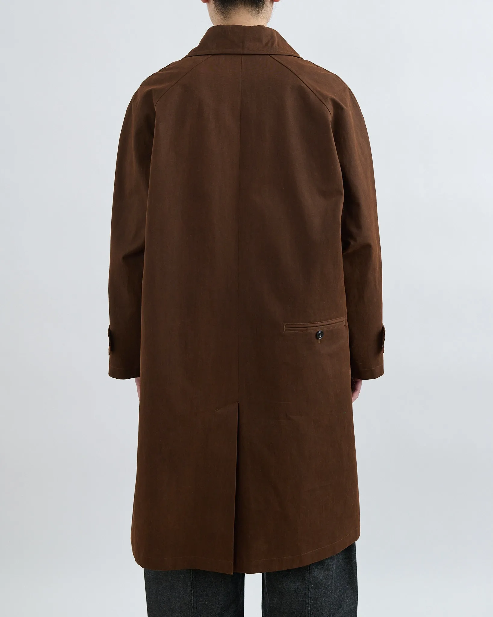 AW26 Westminster Overcoat - Bark Brown sold by Sage Nation product image thumbnail 4
