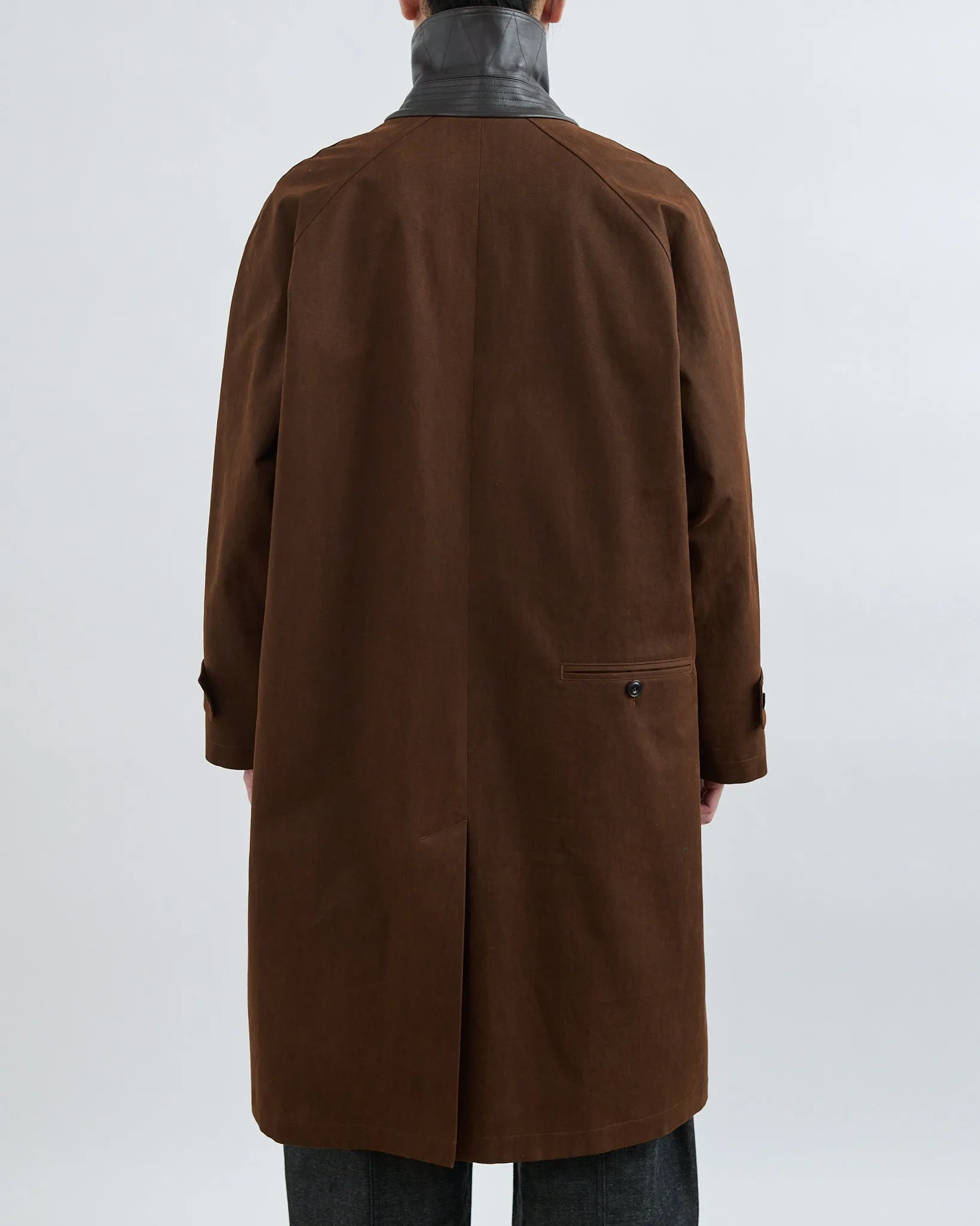 AW26 Westminster Overcoat - Bark Brown sold by Sage Nation product image thumbnail 5
