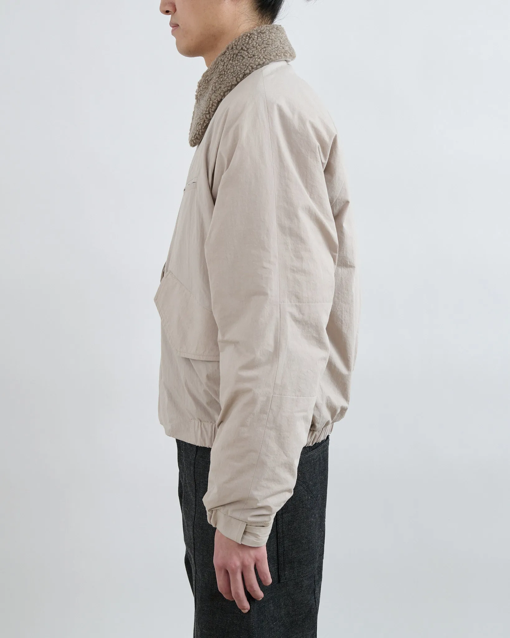 AW26 Toya Bomber - Light Grey sold by Sage Nation product image thumbnail 2
