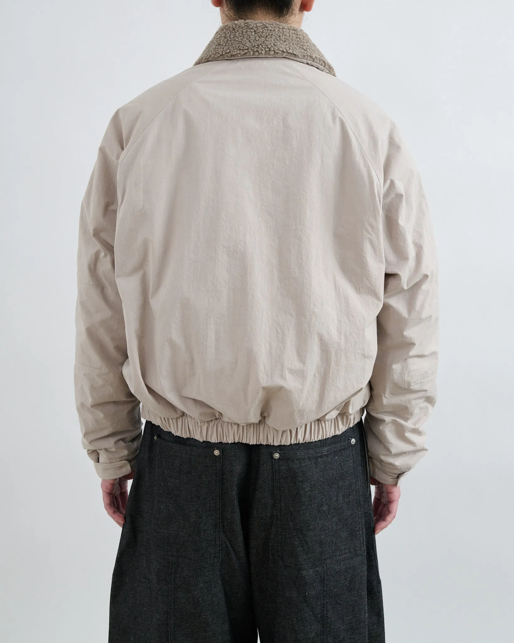 AW26 Toya Bomber - Light Grey sold by Sage Nation product image thumbnail 3